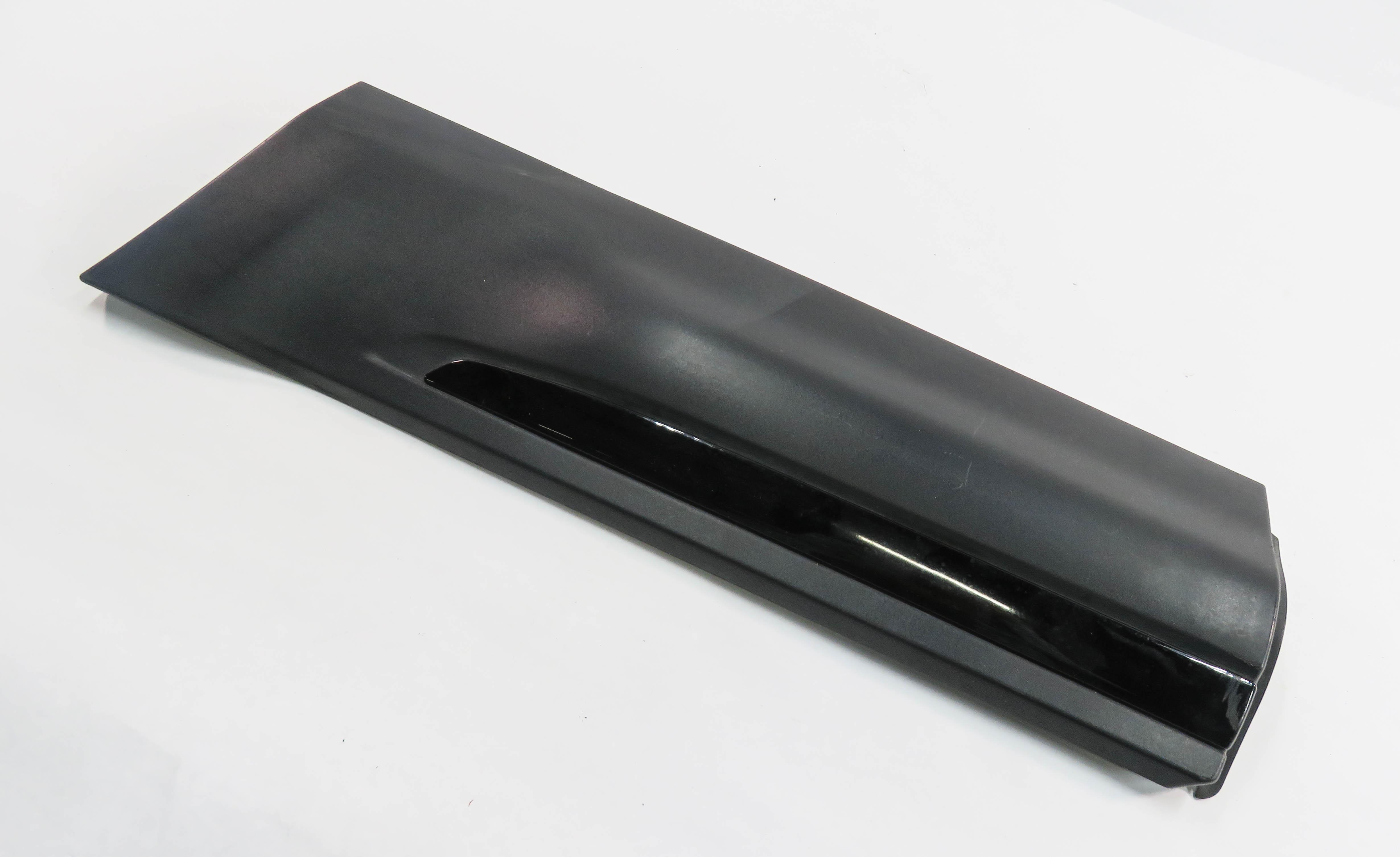 2016 RANGE ROVER EVOQUE (L538) LEFT REAR DOOR LOWER TRIM MOULDING PANEL (BLACK) — exact item pictured