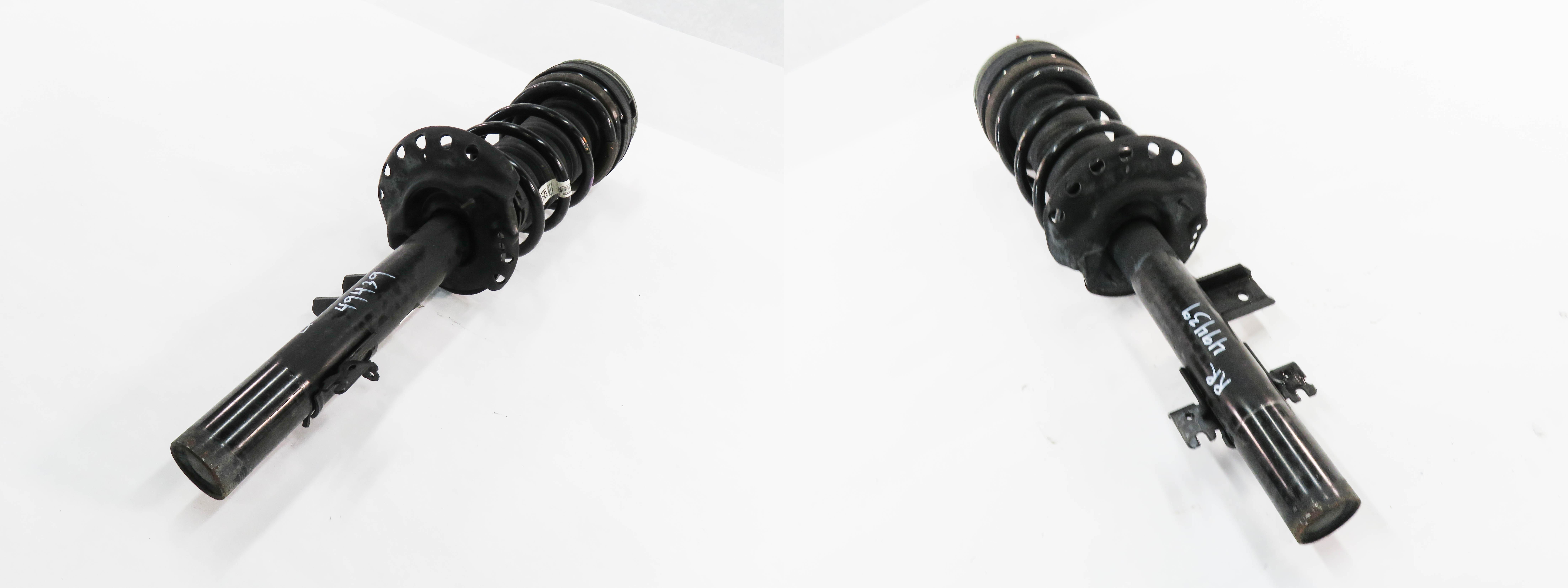 12-19 RANGE ROVER EVOQUE (L538) REAR LEFT & RIGHT SUSPENSION SHOCK STRUT SET-2 — exact item pictured