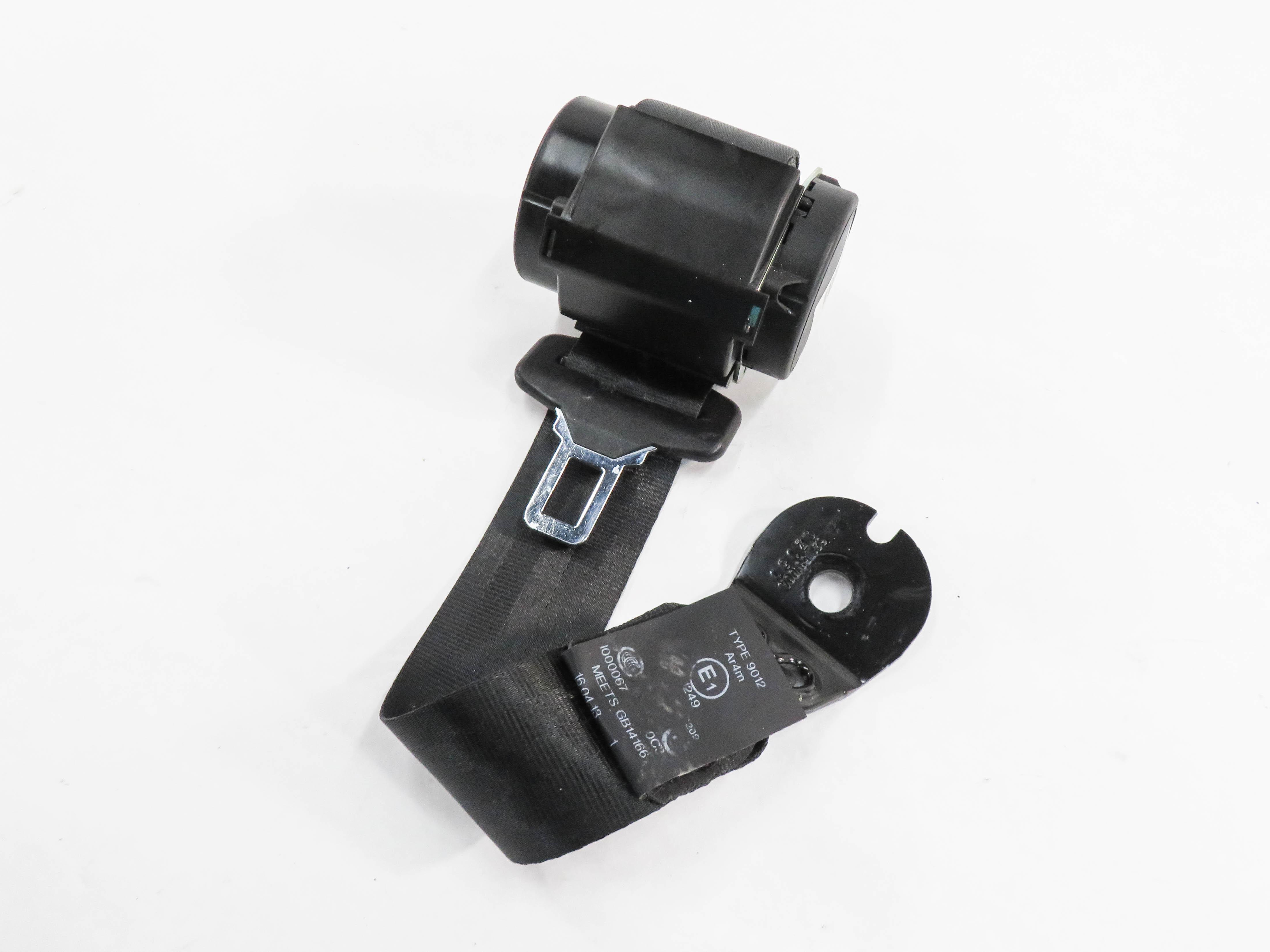 2016 RANGE ROVER EVOQUE (L538) RIGHT REAR SEAT SEATBELT RETRACTOR (BLACK) — exact item pictured