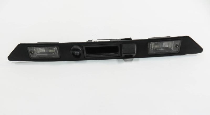 2014 AUDI S8 (D4 4H) REAR TRUNK RELEASE HANDLE w/ LICENSE LIGHTS (w/o CAMERA) — exact item pictured