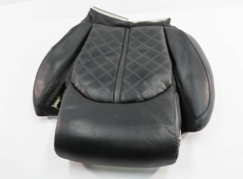 2014 AUDI S8 (D4 4H) DRIVER - LOWER BOTTOM HEATED SPORT SEAT CUSHION (BLACK) — exact item pictured