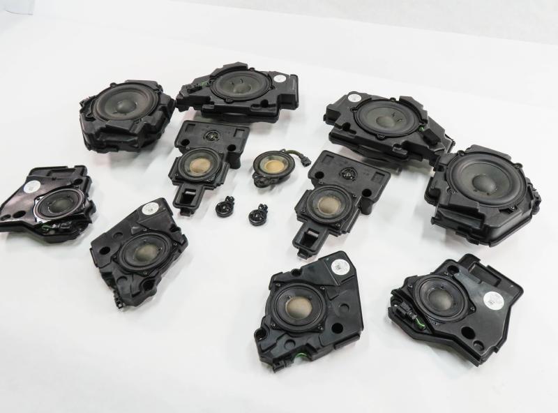 2014 AUDI S8 (D4 4H) RADIO STEREO BANG & OLUFSEN AUDIO SPEAKER SET — exact item pictured