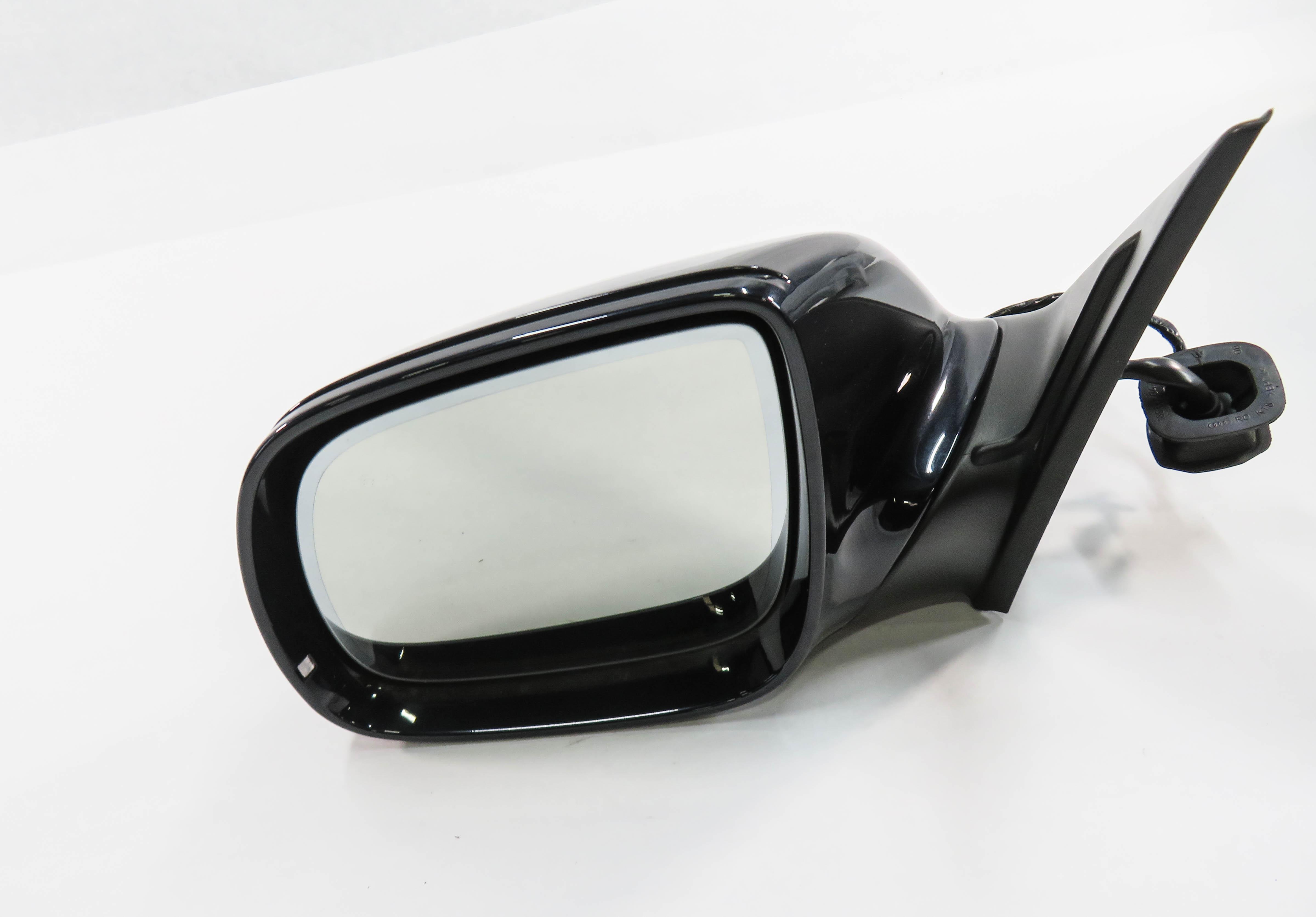 2009-2014 AUDI Q5 (8R) LEFT P-FOLD AUTODIM MEMORY DOOR MIRROR (MOONLIGHT BLUE) — exact item pictured
