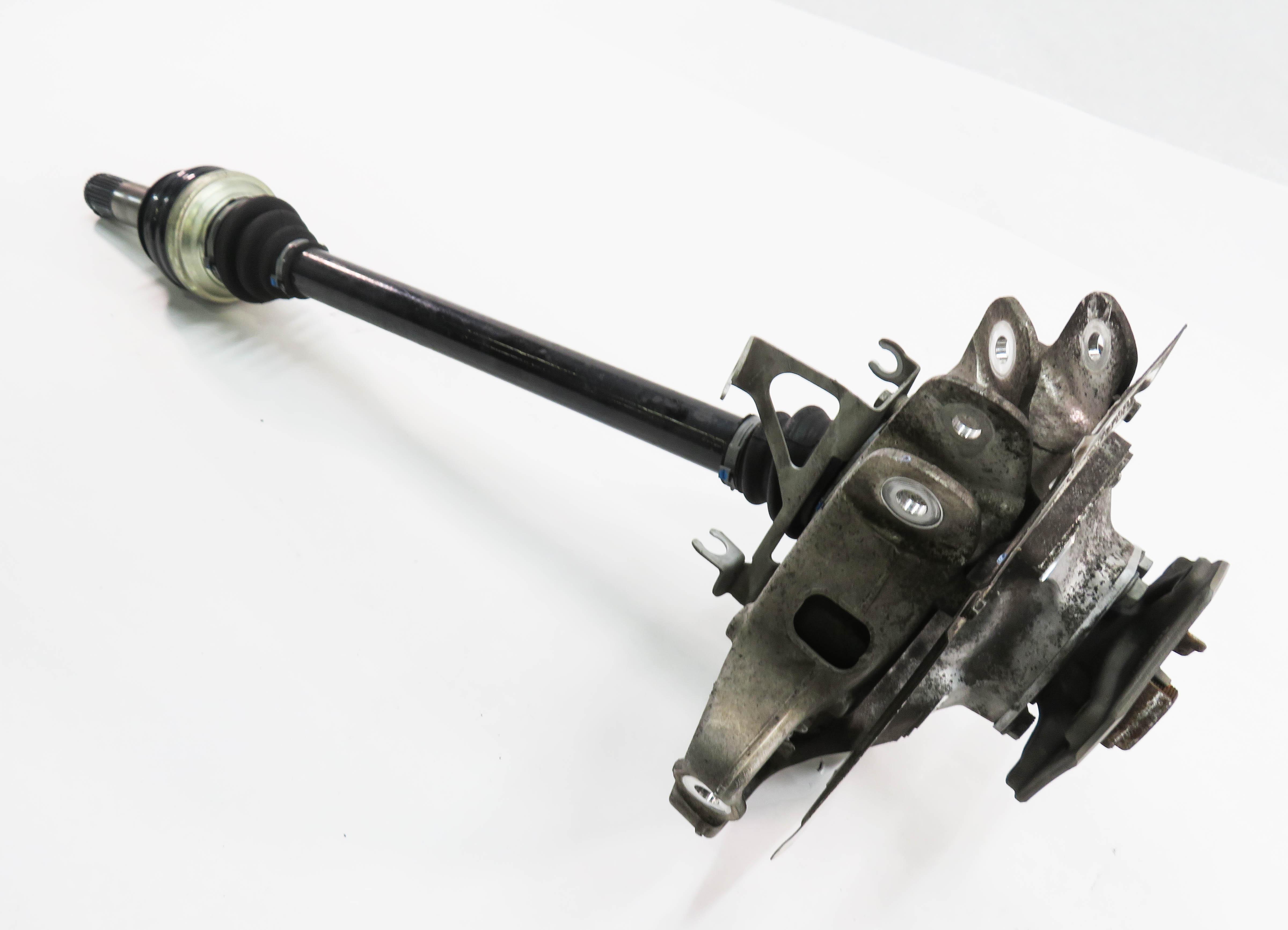 2010-2013 PORSCHE PANAMERA (970 G1) LEFT DRIVER REAR AXLE SHAFT w/ KNUCKLE — exact item pictured