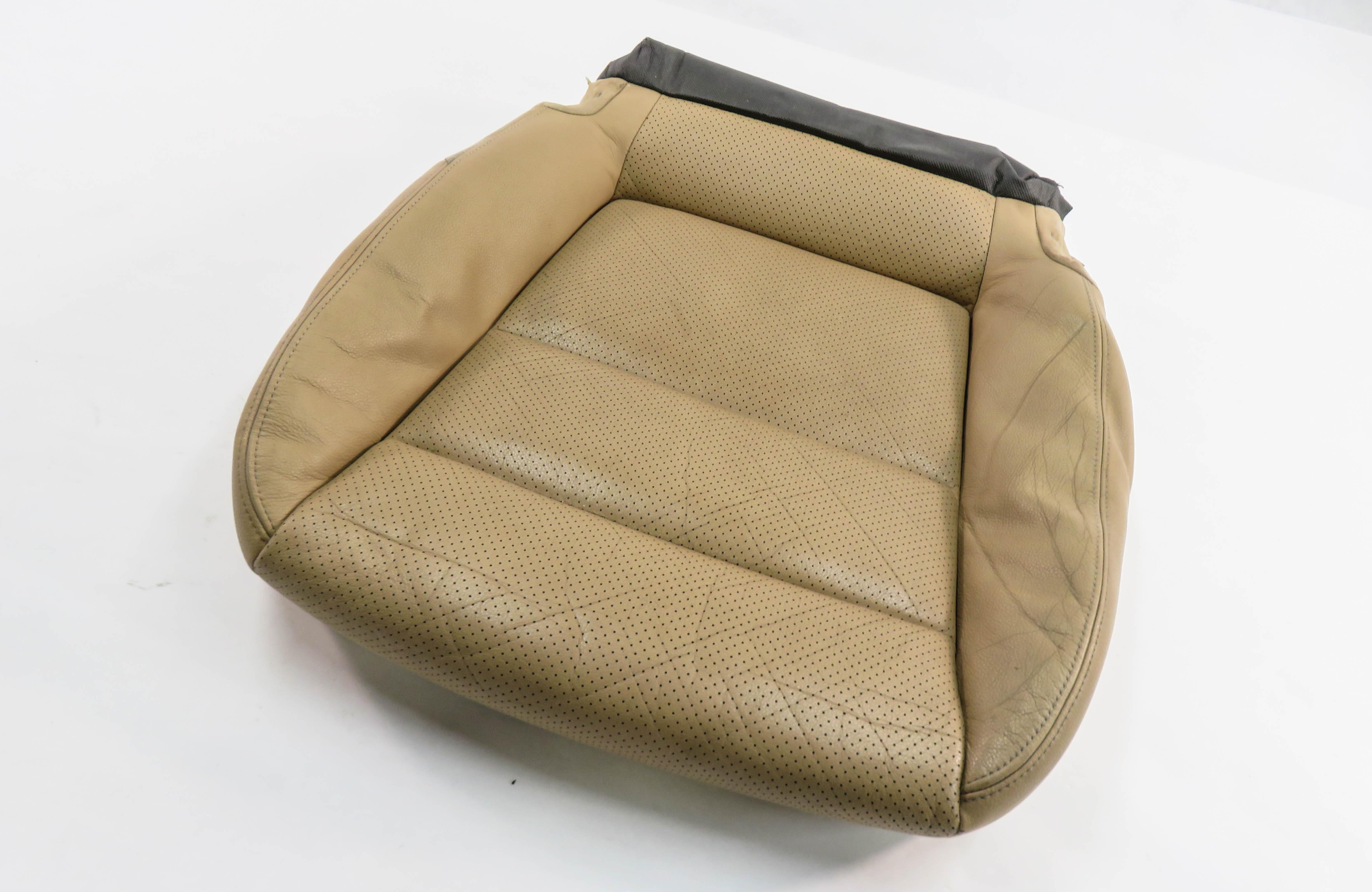 2012 PORSCHE PANAMERA (970 G1) DRIVER - LOWER BOTTOM HEATED SEAT CUSHION (BEIGE) — exact item pictured