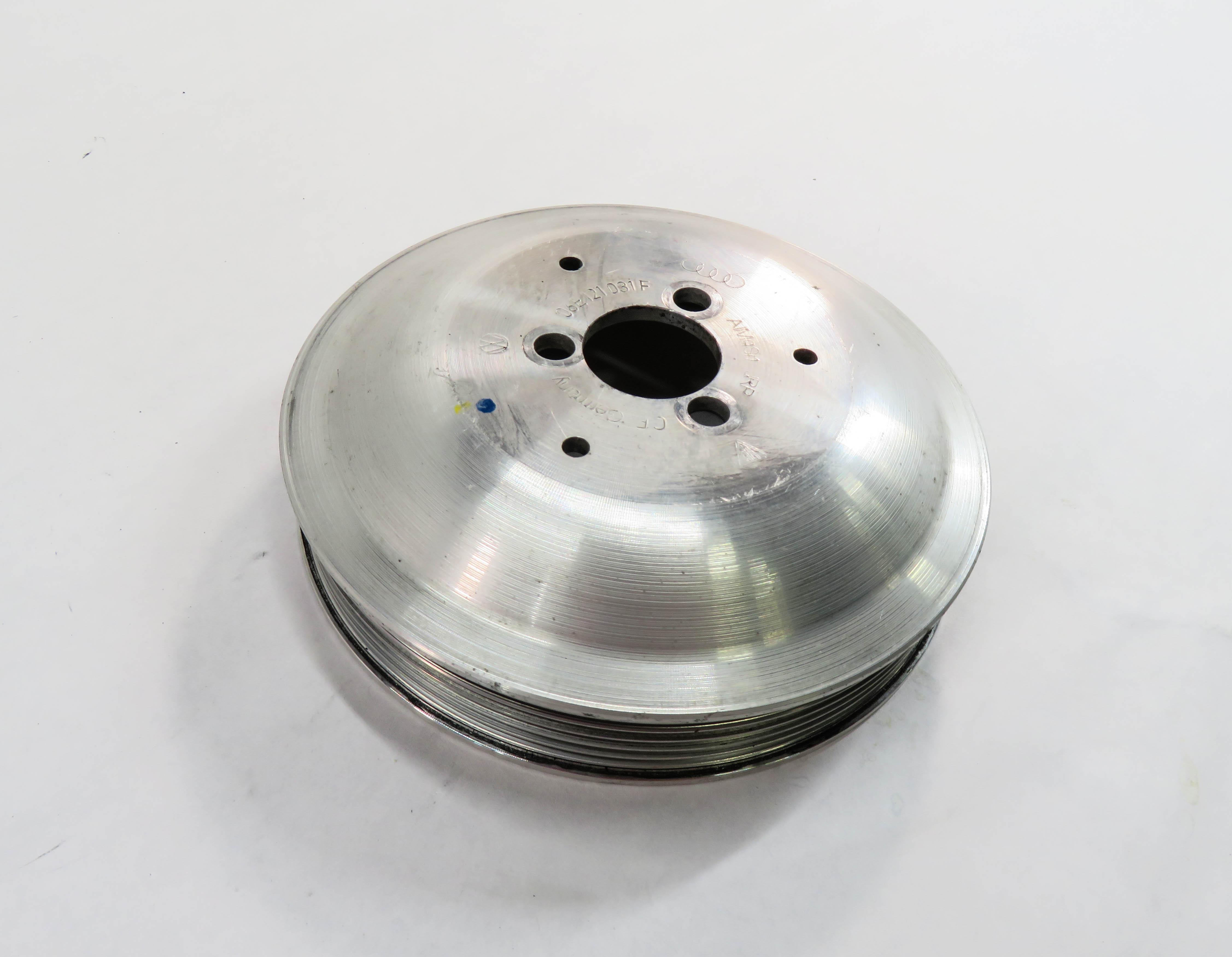 2012 AUDI Q5 (B8 8R) 3.2L CALB ENGINE - WATER PUMP PULLEY — exact item pictured
