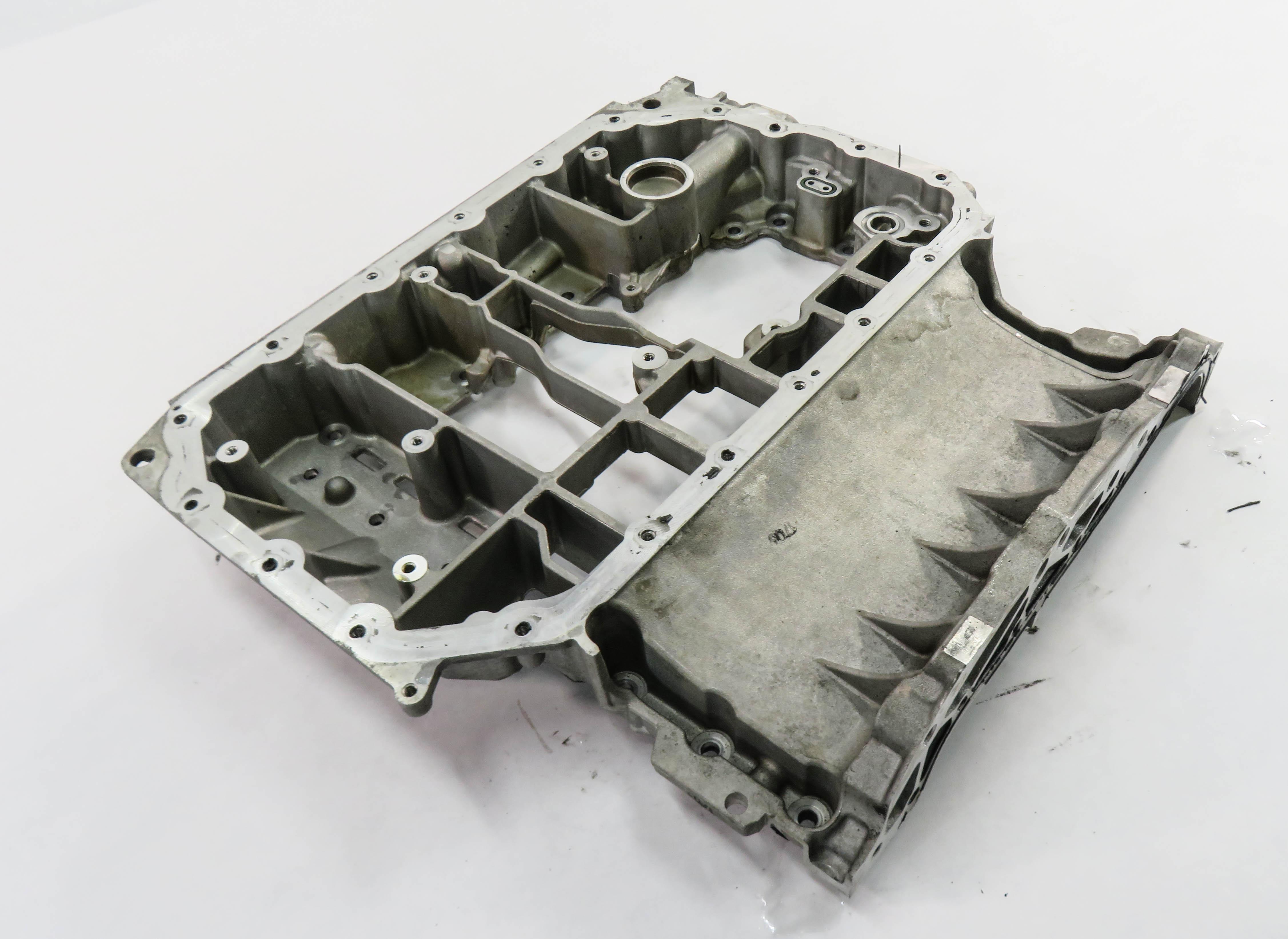 2012 AUDI Q5 (B8 8R) 3.2L CALB ENGINE - UPPER OIL PAN CRADLE — exact item pictured