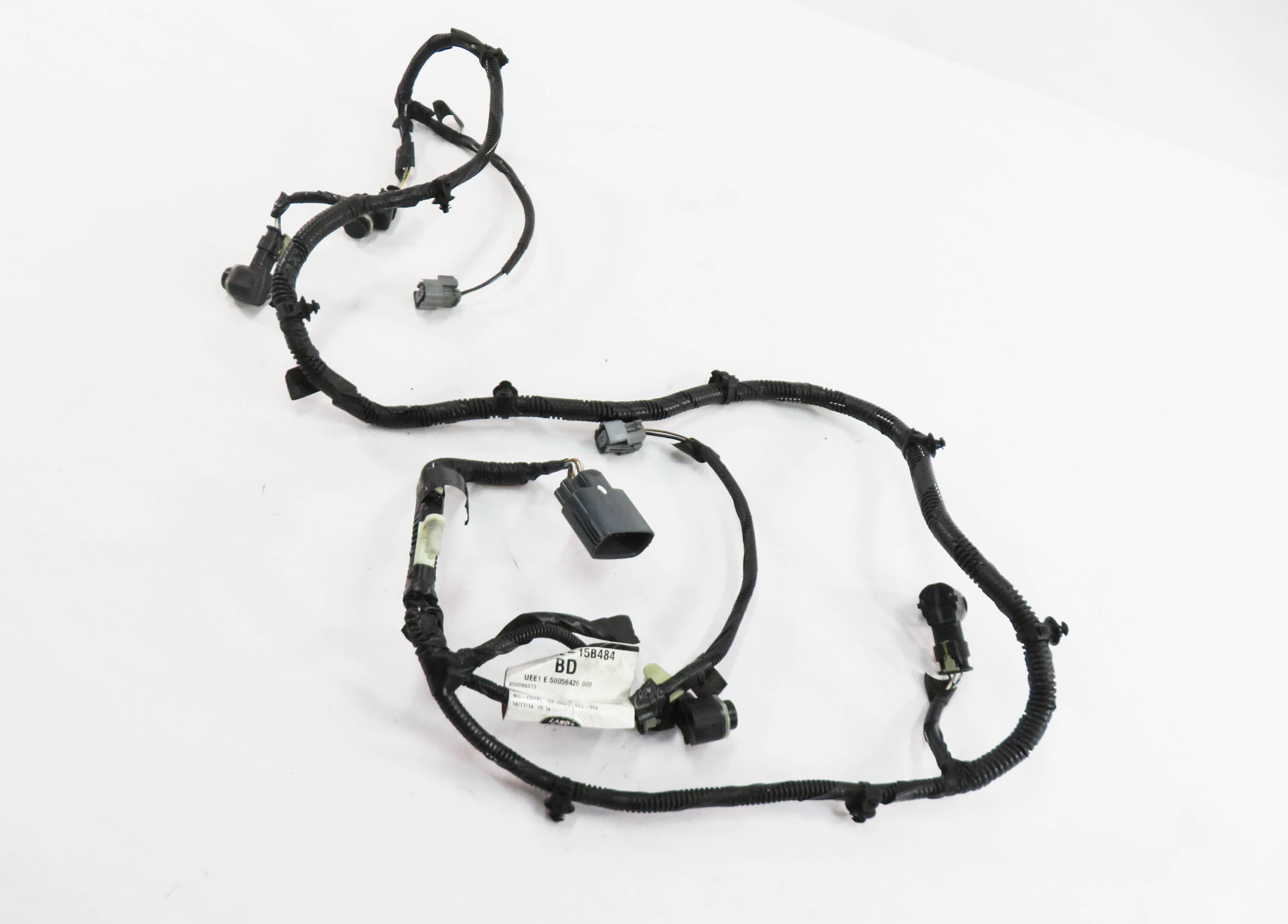 2015 RANGE ROVER SPORT (L494) REAR PDC PARK DISTANCE SENSOR SET w/ HARNESS — exact item pictured