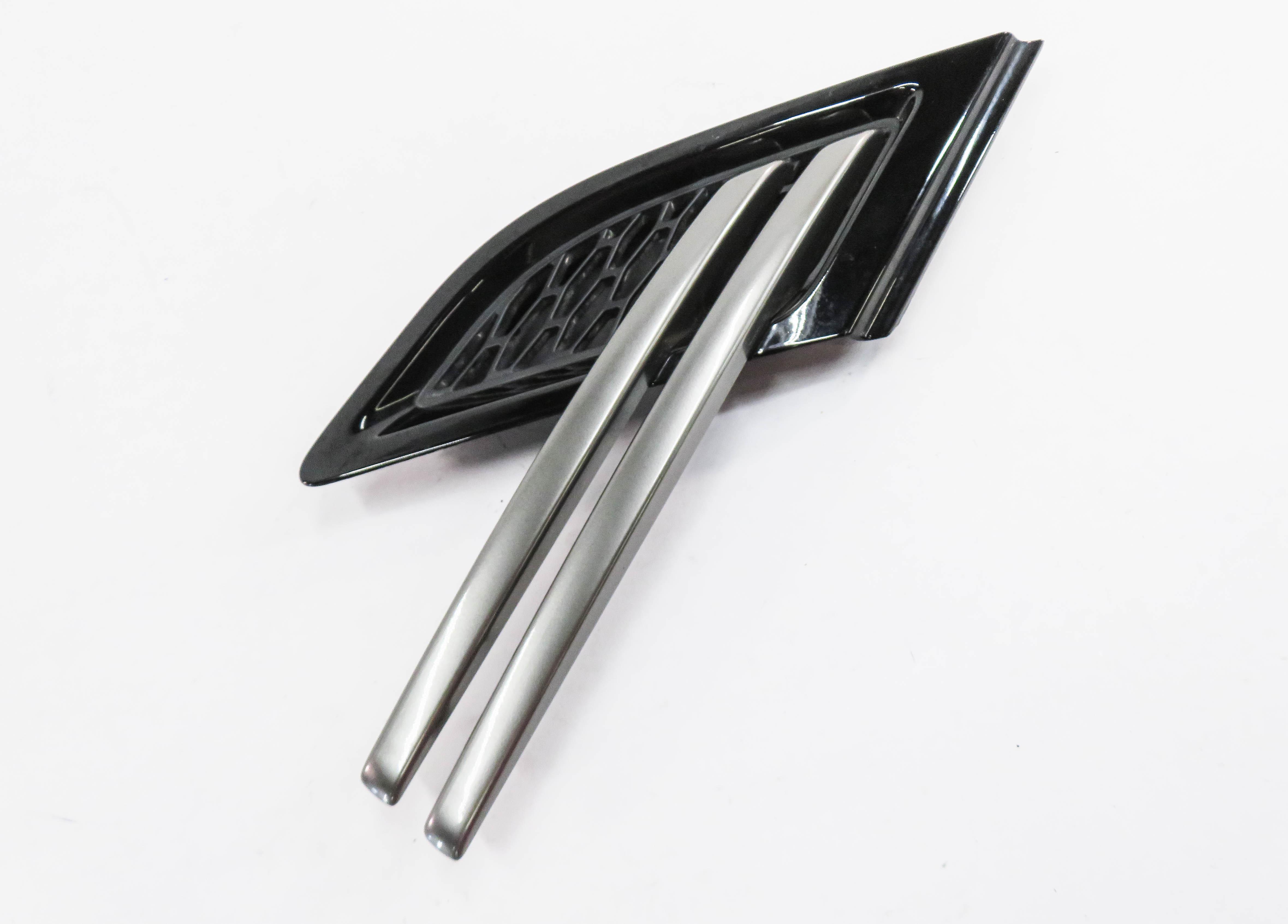 2015 RANGE ROVER SPORT (L494) LEFT FRONT DRIVER FENDER GRILLE TRIM (BLACK) — exact item pictured