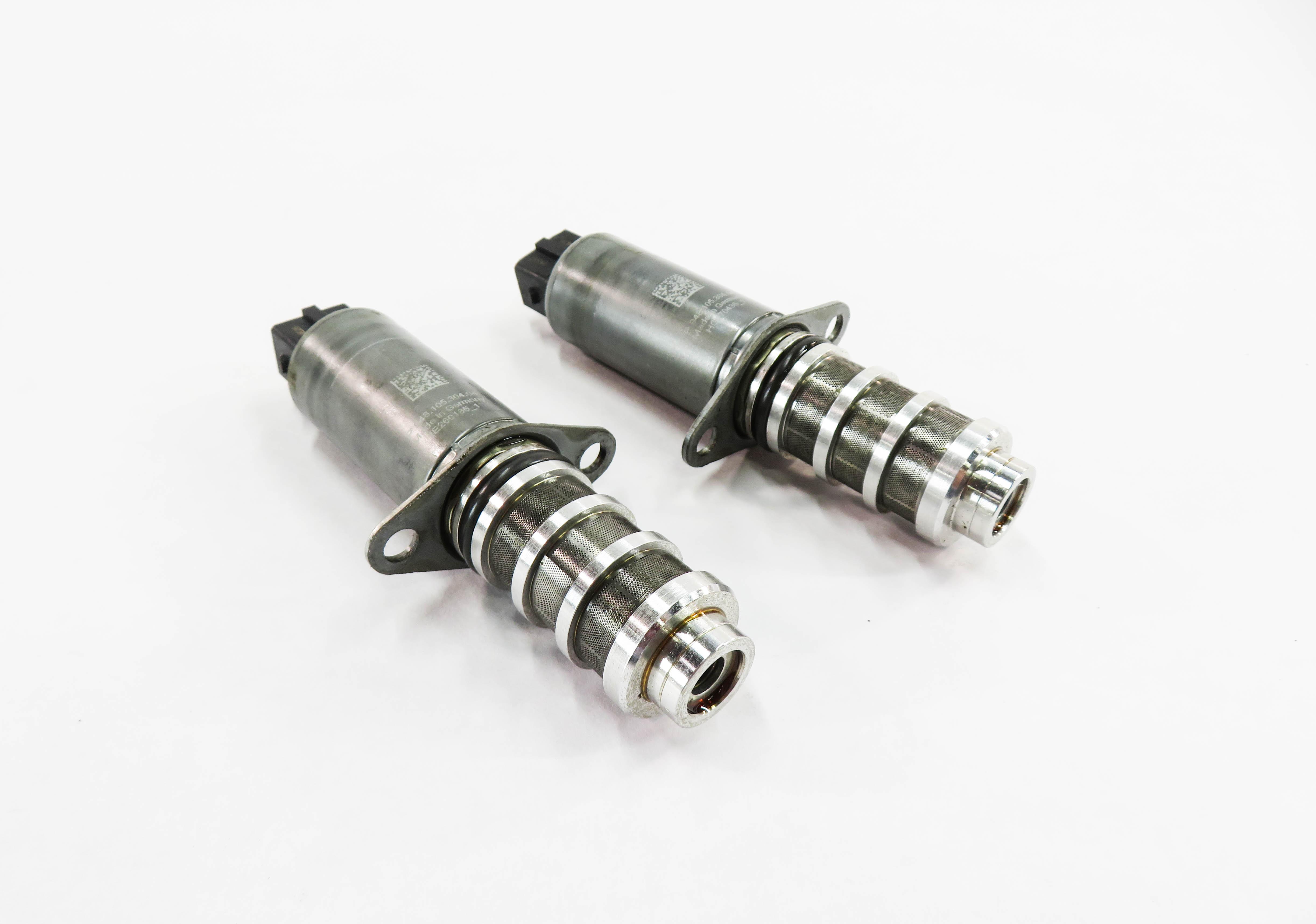 2010 PORSCHE PANAMERA (970 G1) 4.8L M48 TURBO ENGINE - VVT CAMSHAFT SOLENOID SET — exact item pictured