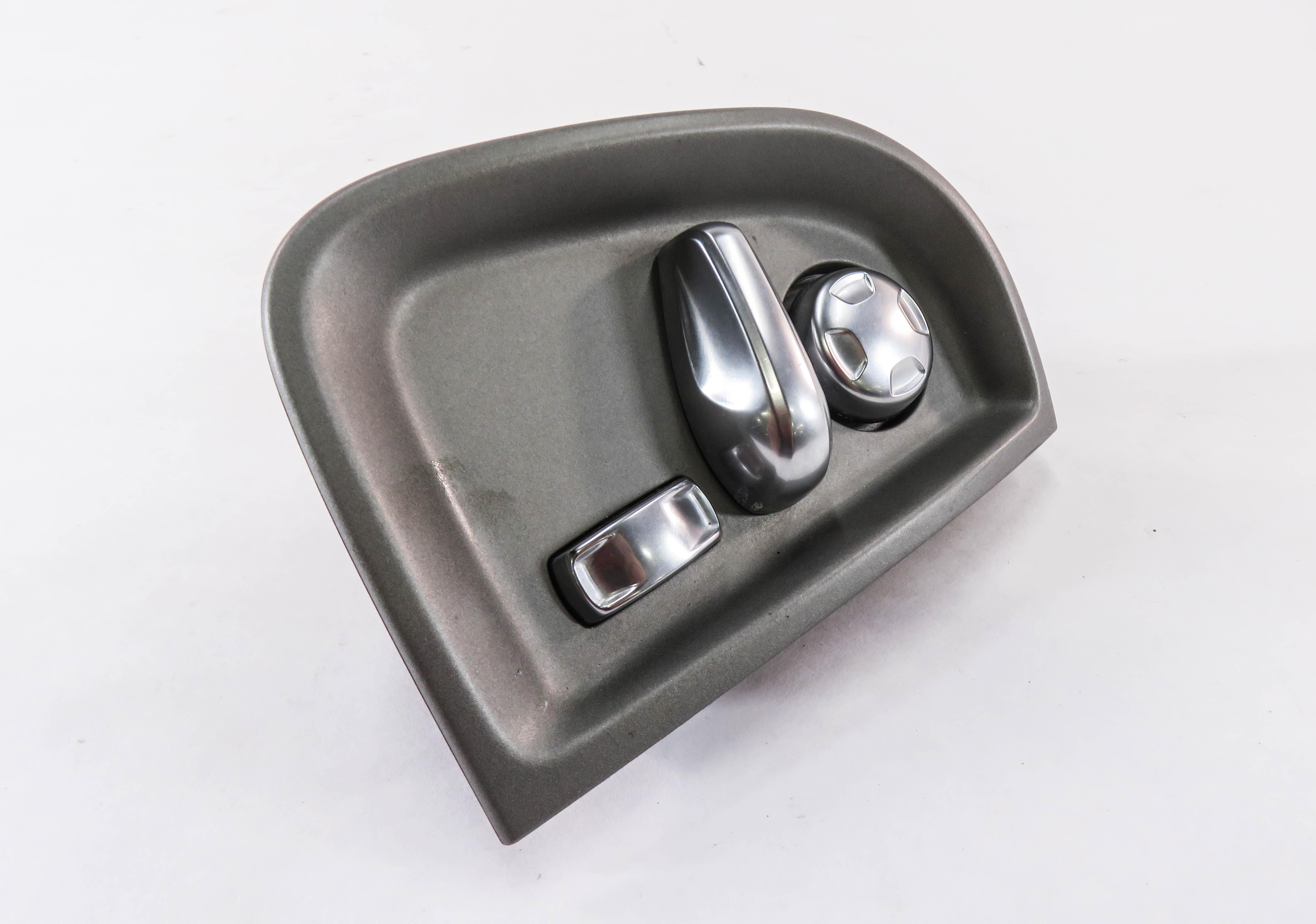 2010 PORSCHE PANAMERA (970 G1) LEFT REAR SEAT ADJUSTMENT SWITCH BUTTON PANEL — exact item pictured