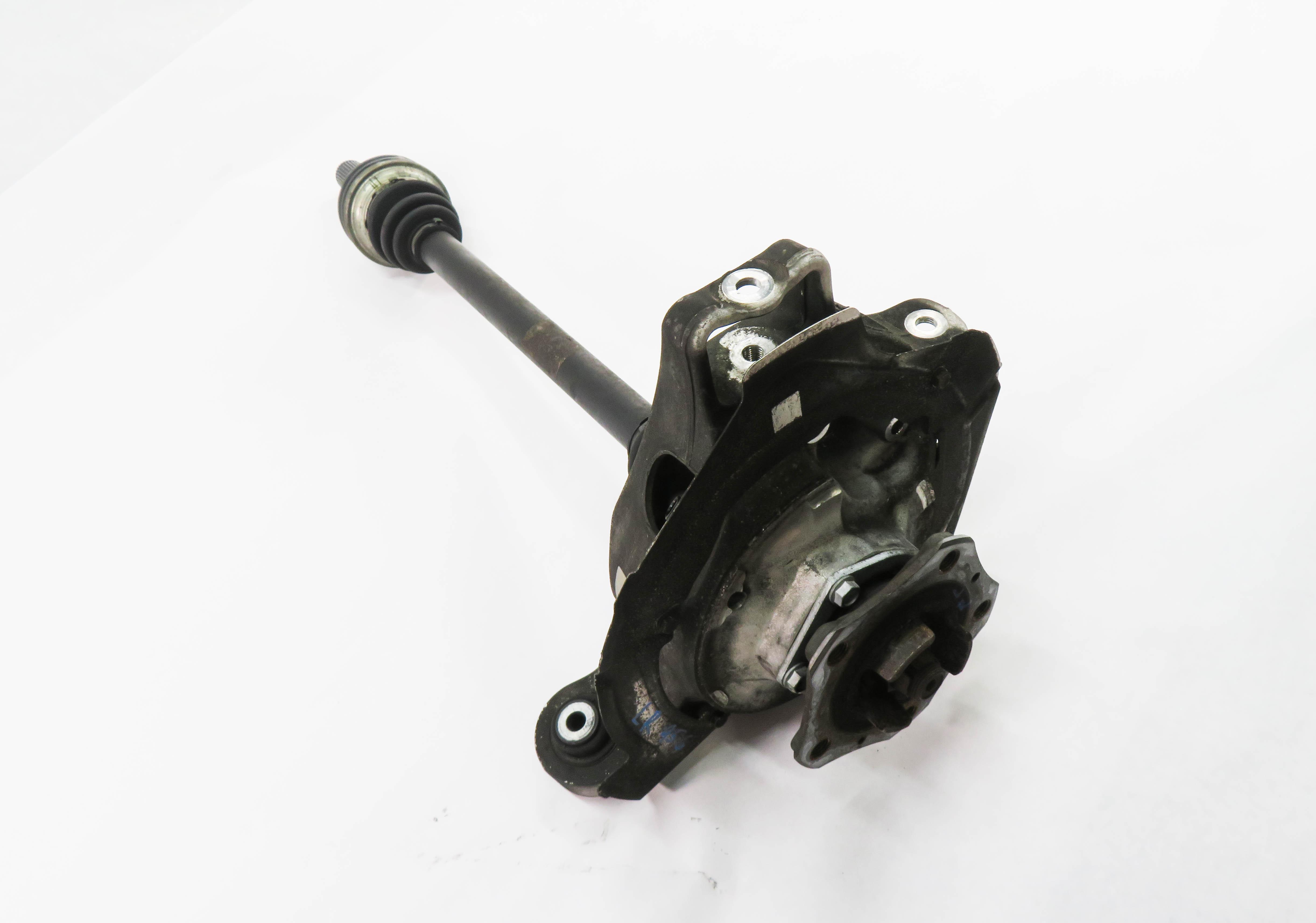 2010-2013 PORSCHE PANAMERA (970 G1) LEFT DRIVER REAR AXLE SHAFT w/ KNUCKLE — exact item pictured