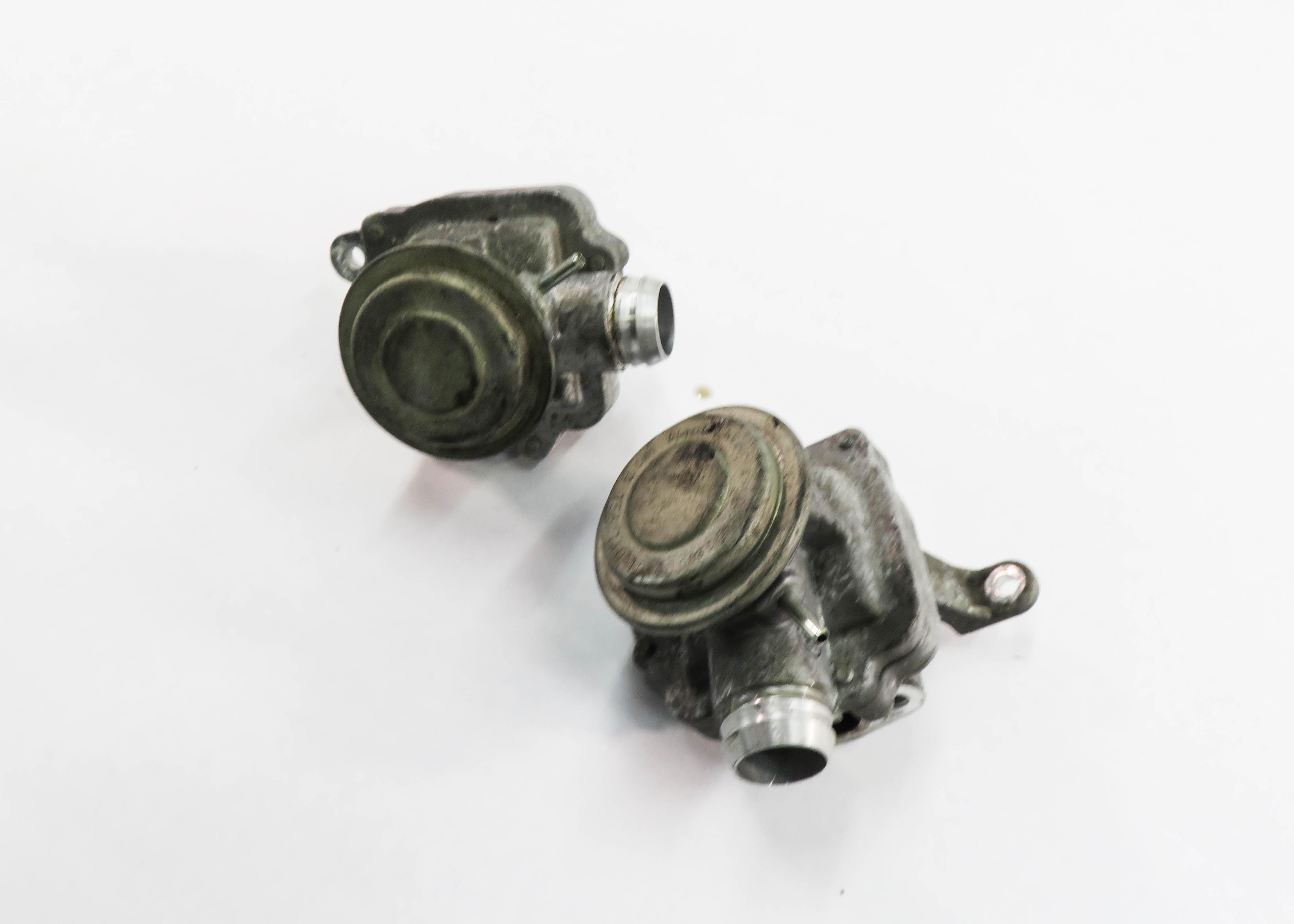 2011 MERCEDES C63 AMG (W204) 6.2L M156 ENGINE - AIR INJECTION CHECK VALVE SET — exact item pictured