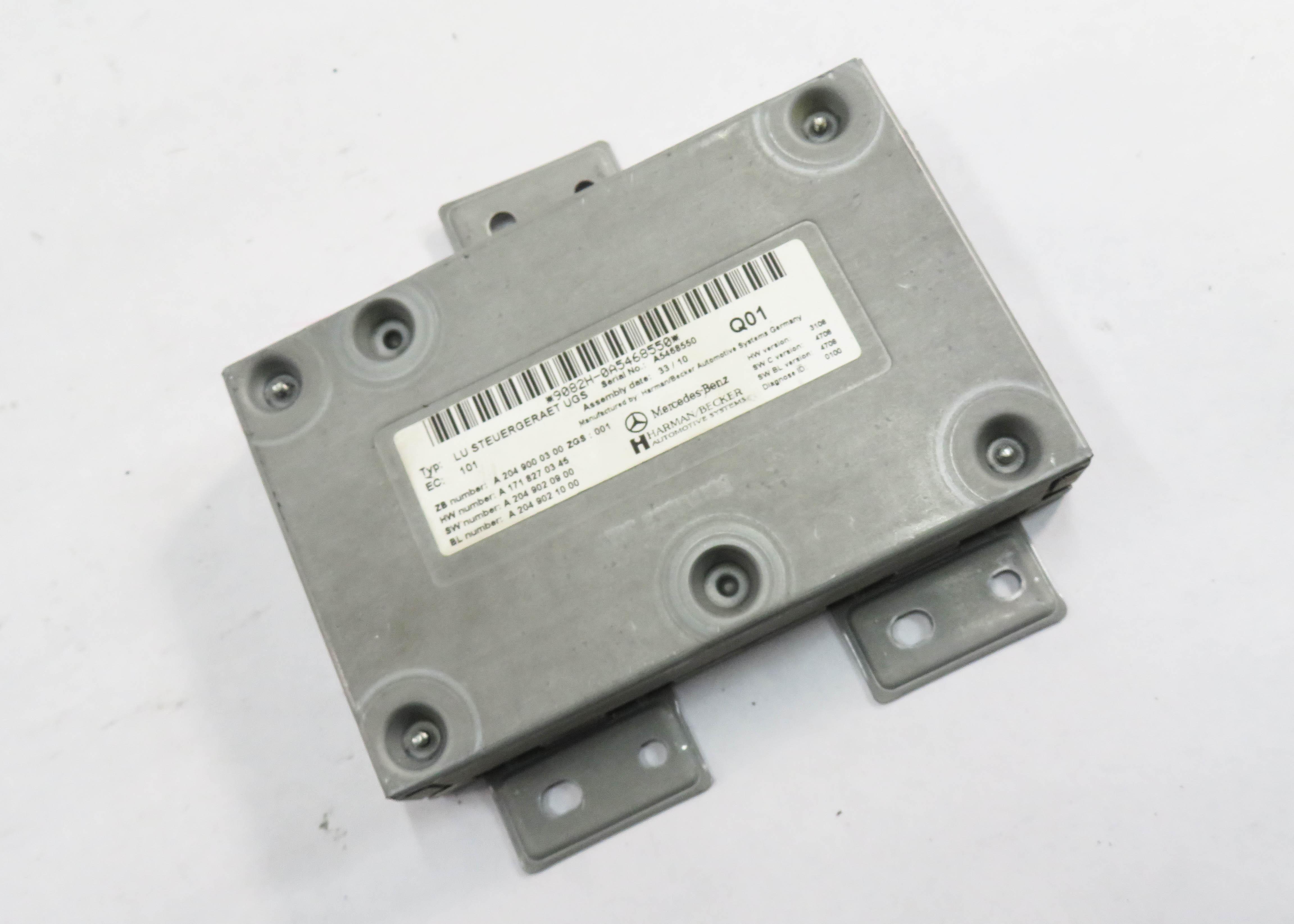 09-13 MERCEDES C300 C350 E350 E550 GL450 GL550 ML350 ML550 - iPOD CONTROL MODULE — exact item pictured