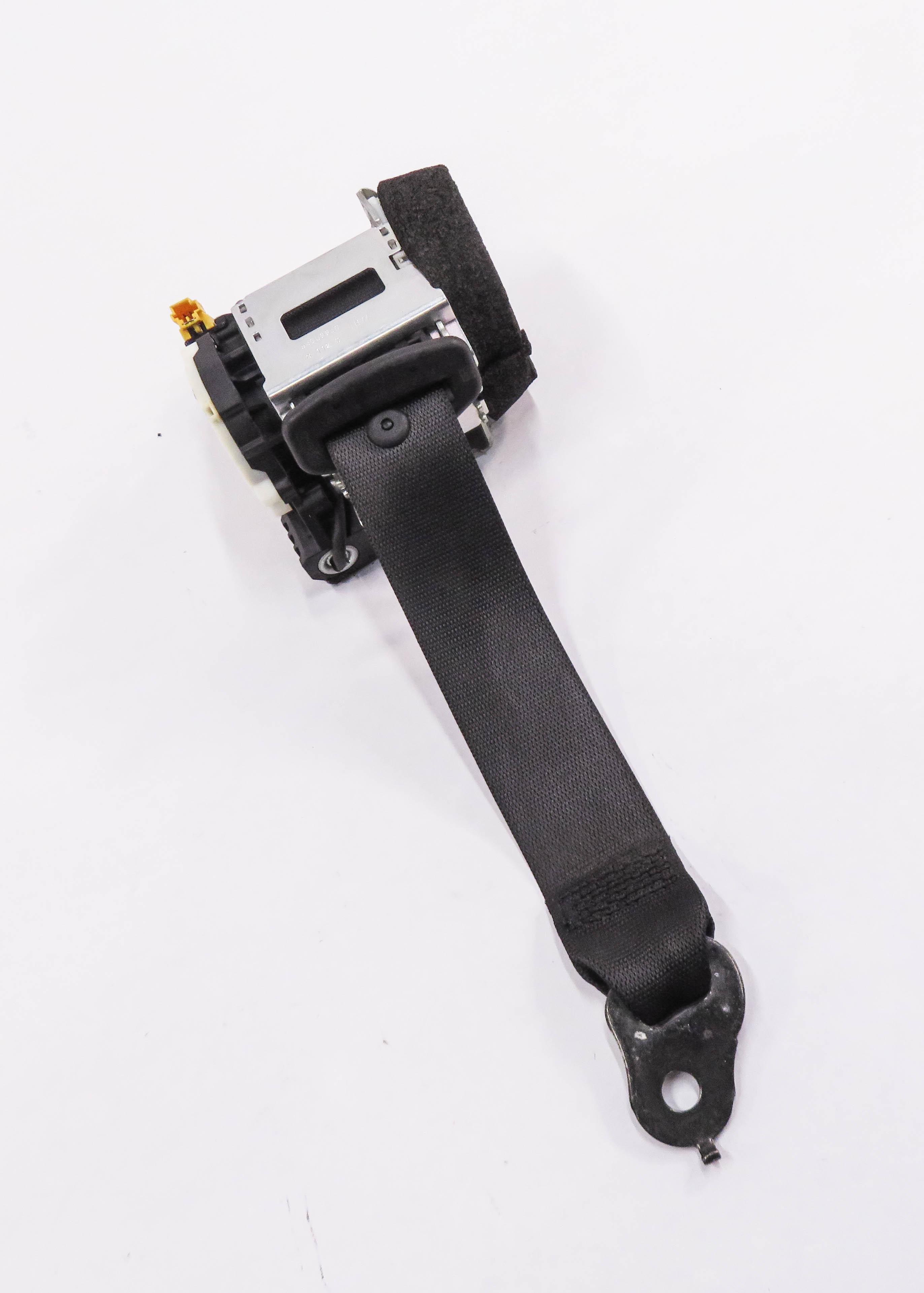 2011 MERCEDES BENZ C63 AMG (W204) LEFT REAR SEAT SEATBELT RETRACTOR (BLACK) — exact item pictured
