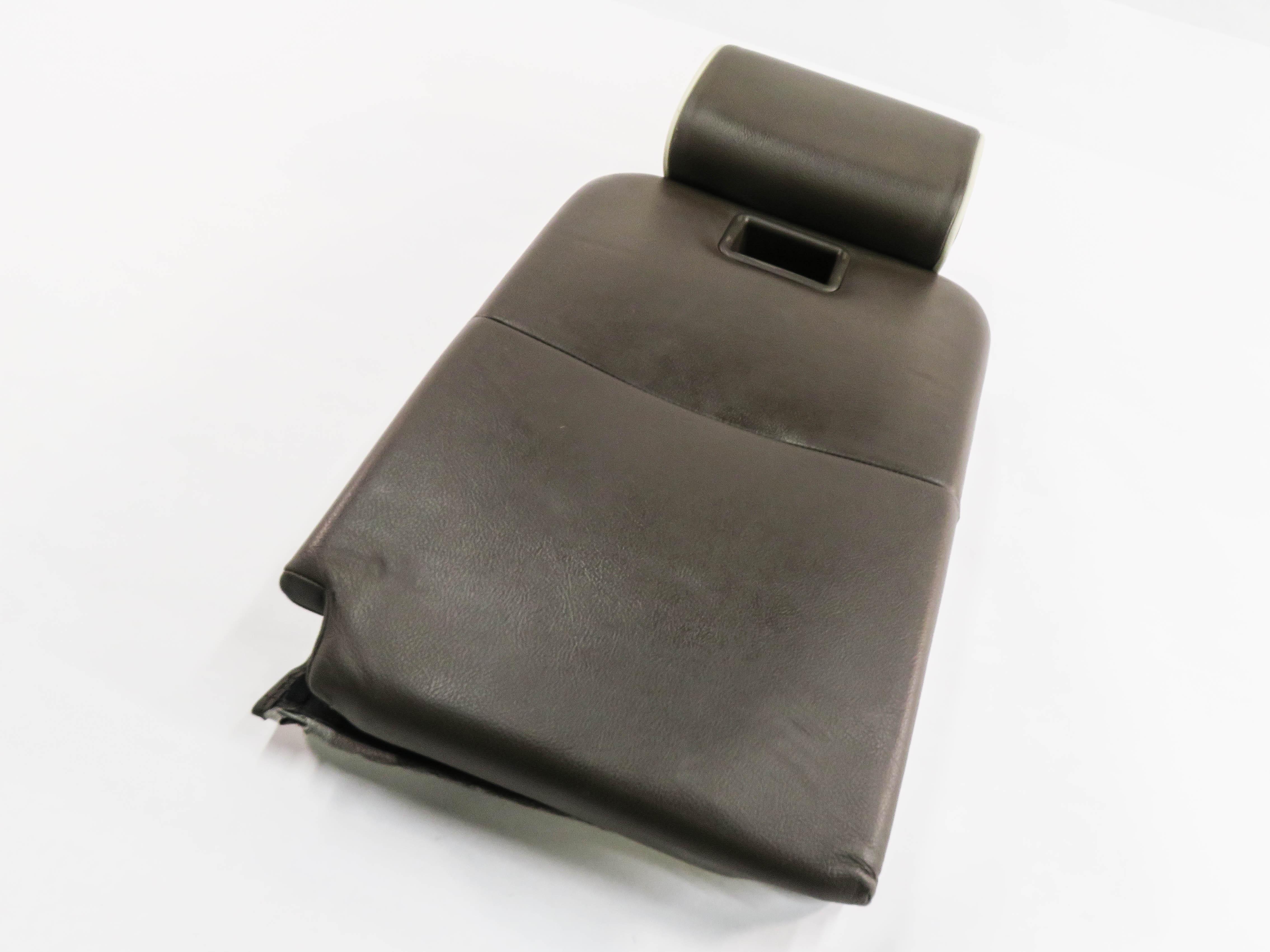 2010 RANGE ROVER (L322) REAR SEAT CENTER CONSOLE COMPARTMENT HEADREST (BROWN) — exact item pictured