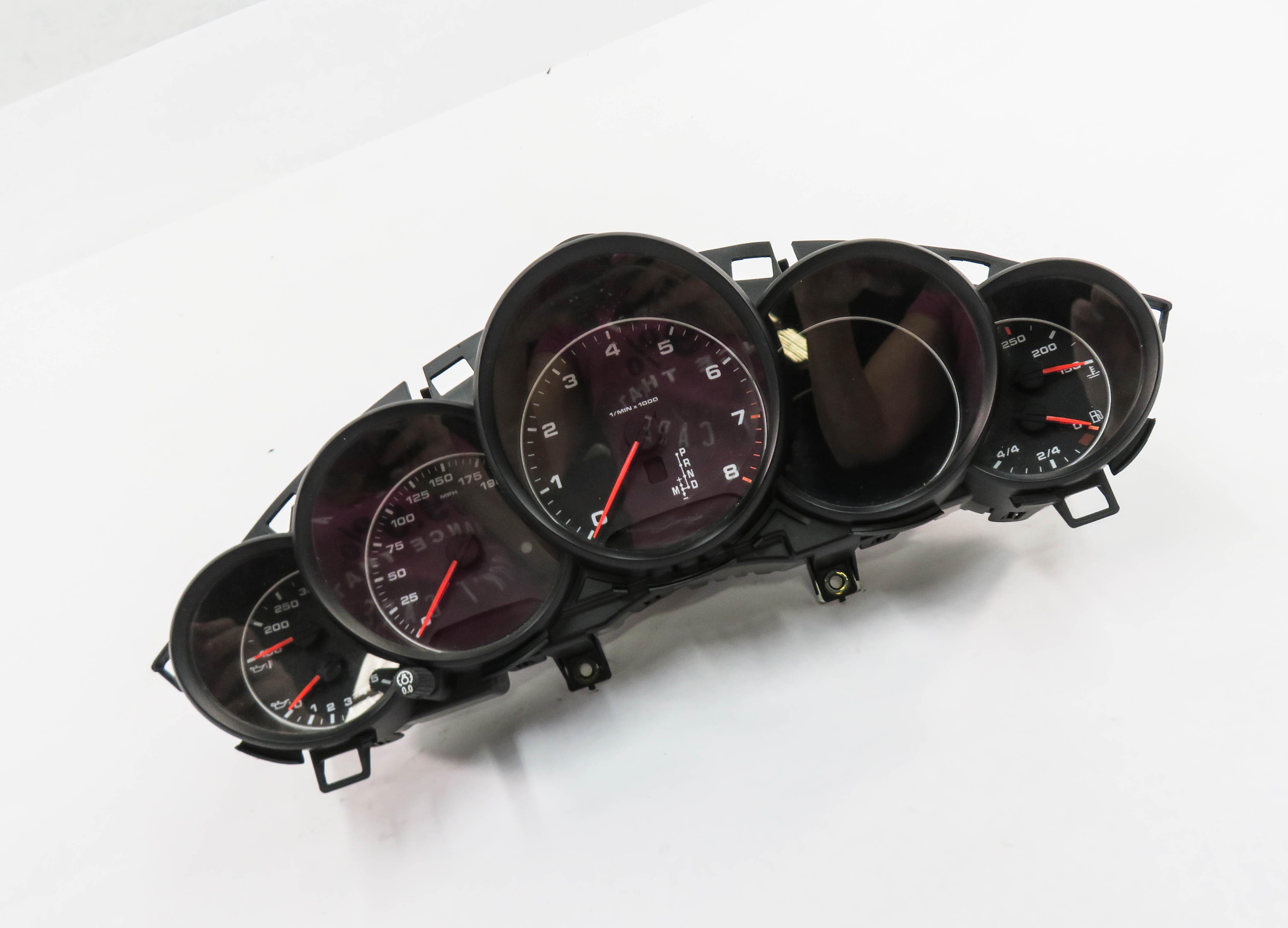2011 PORSCHE PANAMERA (970 G1) SPEEDOMETER INSTRUMENT GAUGE CLUSTER (93k / MPH) — exact item pictured