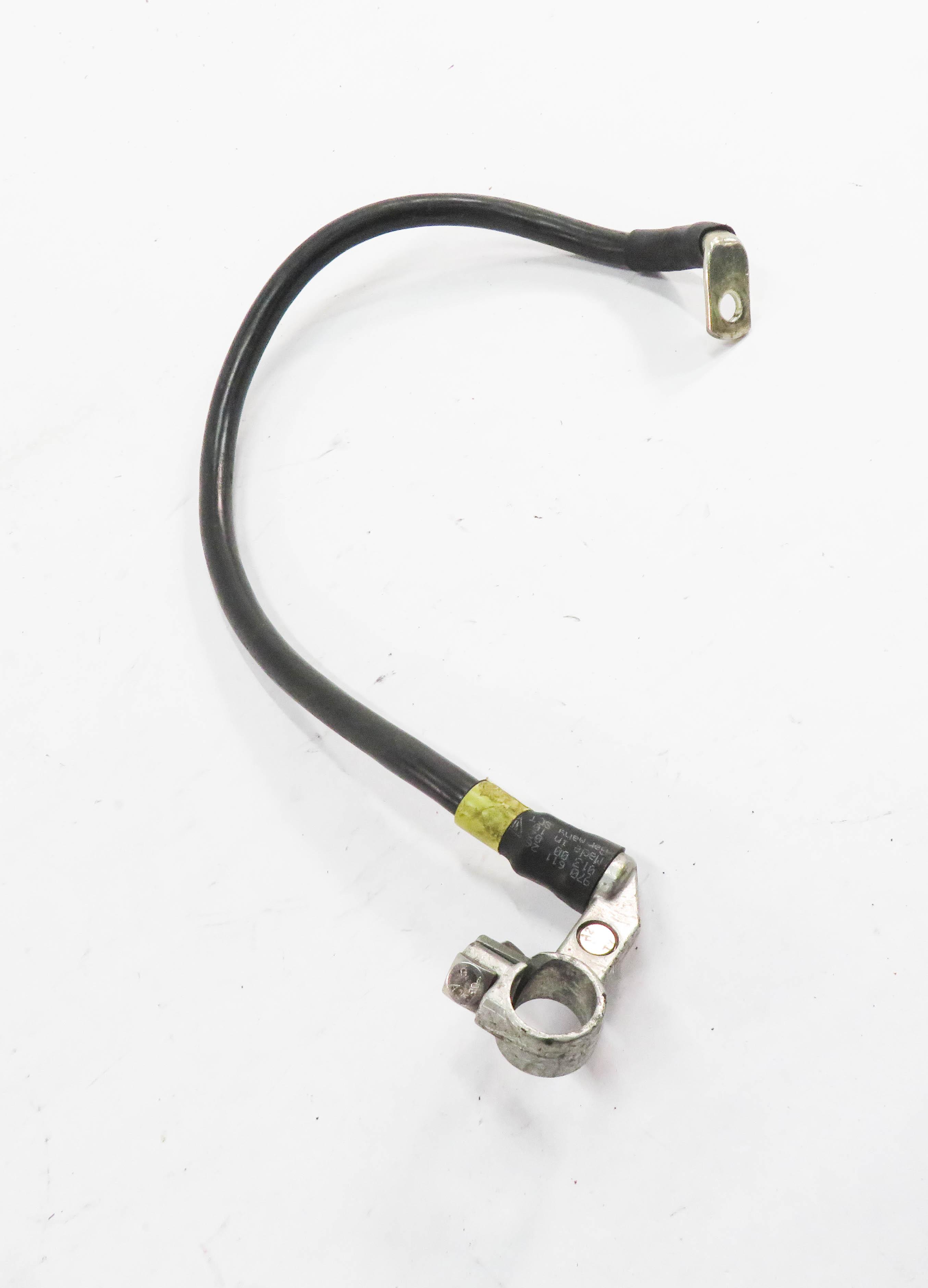 2011 PORSCHE PANAMERA (970 G1) NEGATIVE BATTERY CABLE — exact item pictured