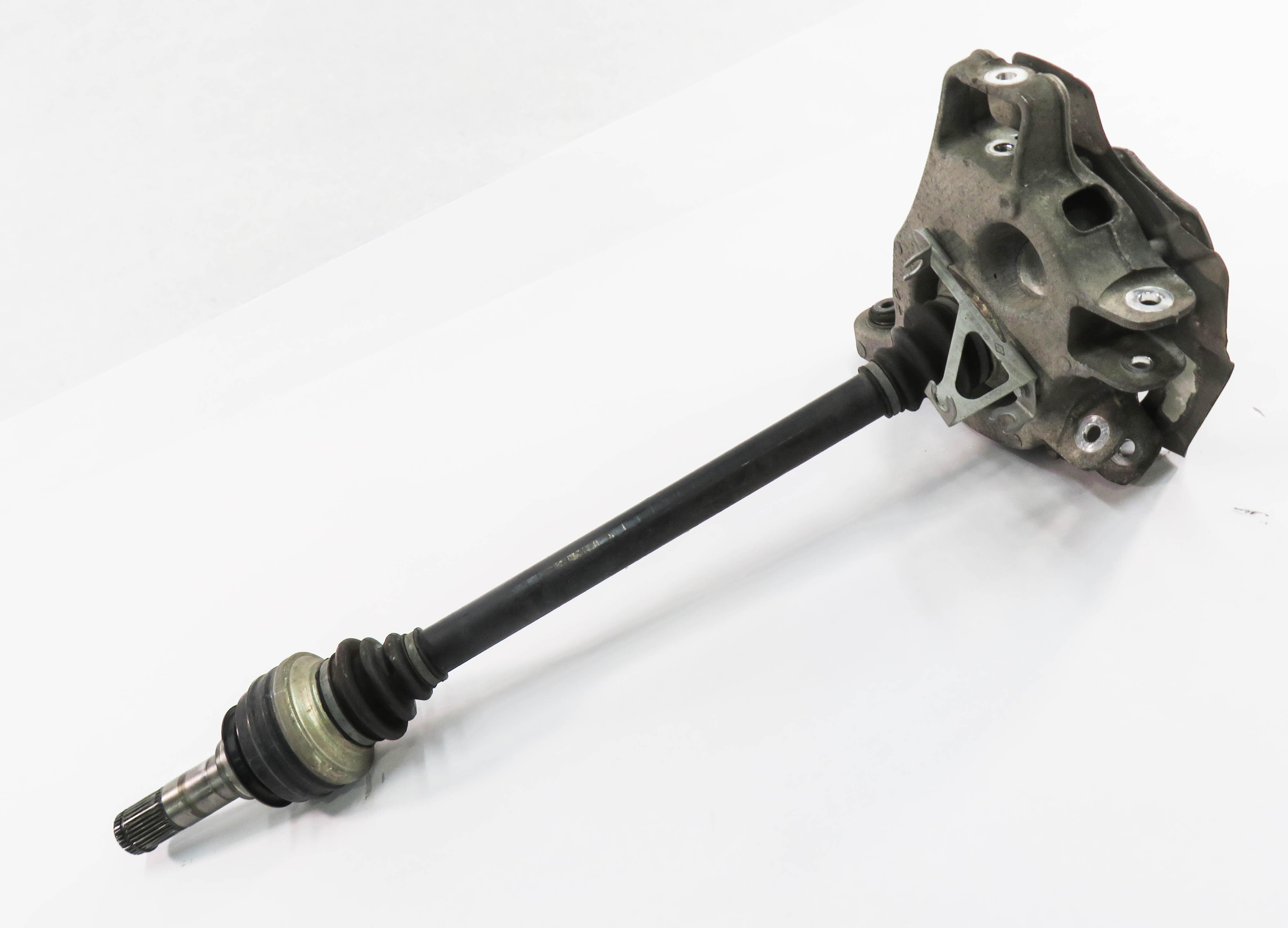 2010-2013 PORSCHE PANAMERA (970 G1) RIGHT PASSENGER REAR AXLE SHAFT w/ KNUCKLE — exact item pictured