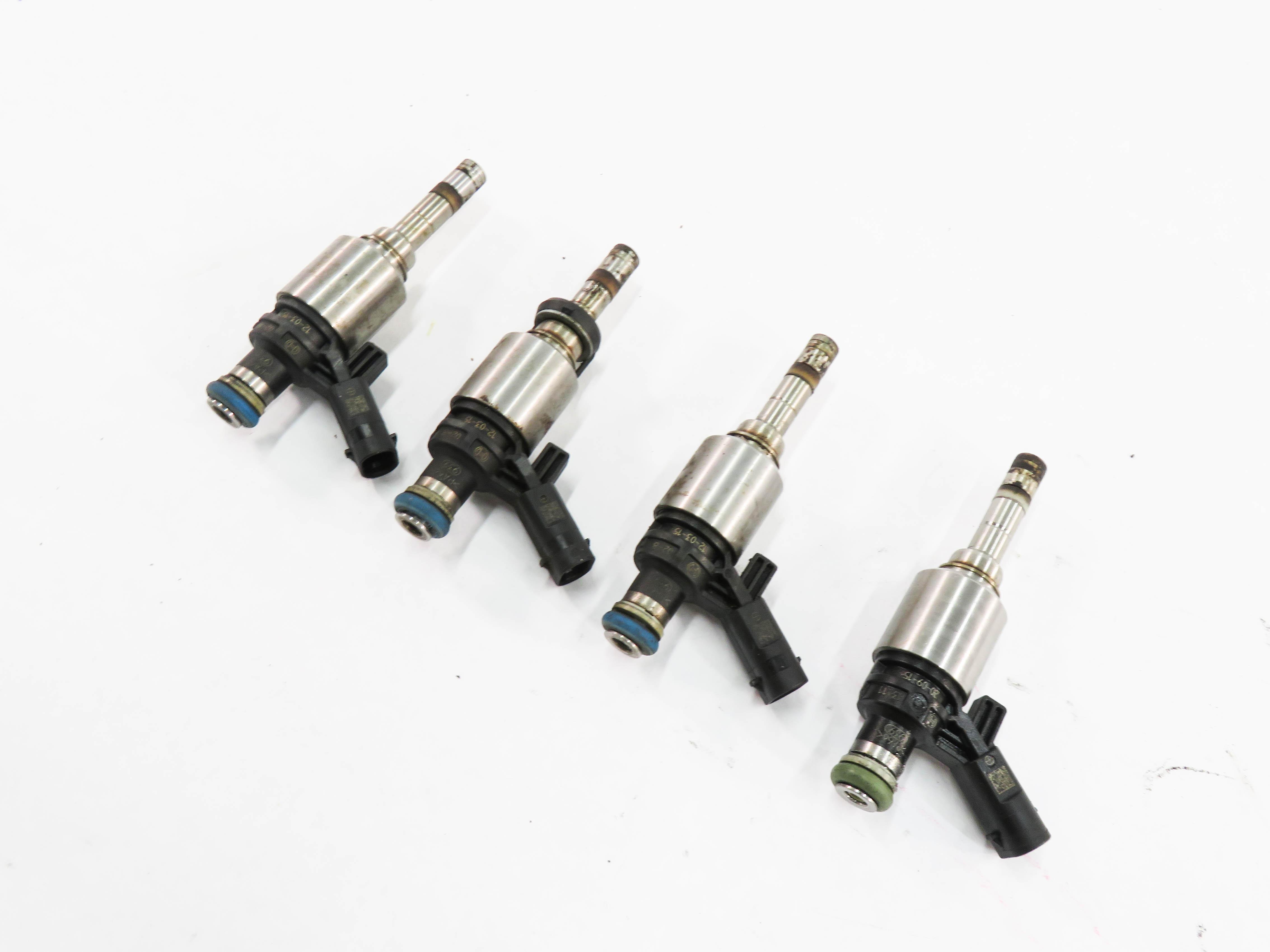 2013-2017 AUDI A4 A5 Q5 (B8 8K 8R 8T) 2.0L TURBO ENGINE FUEL INJECTOR SET — exact item pictured