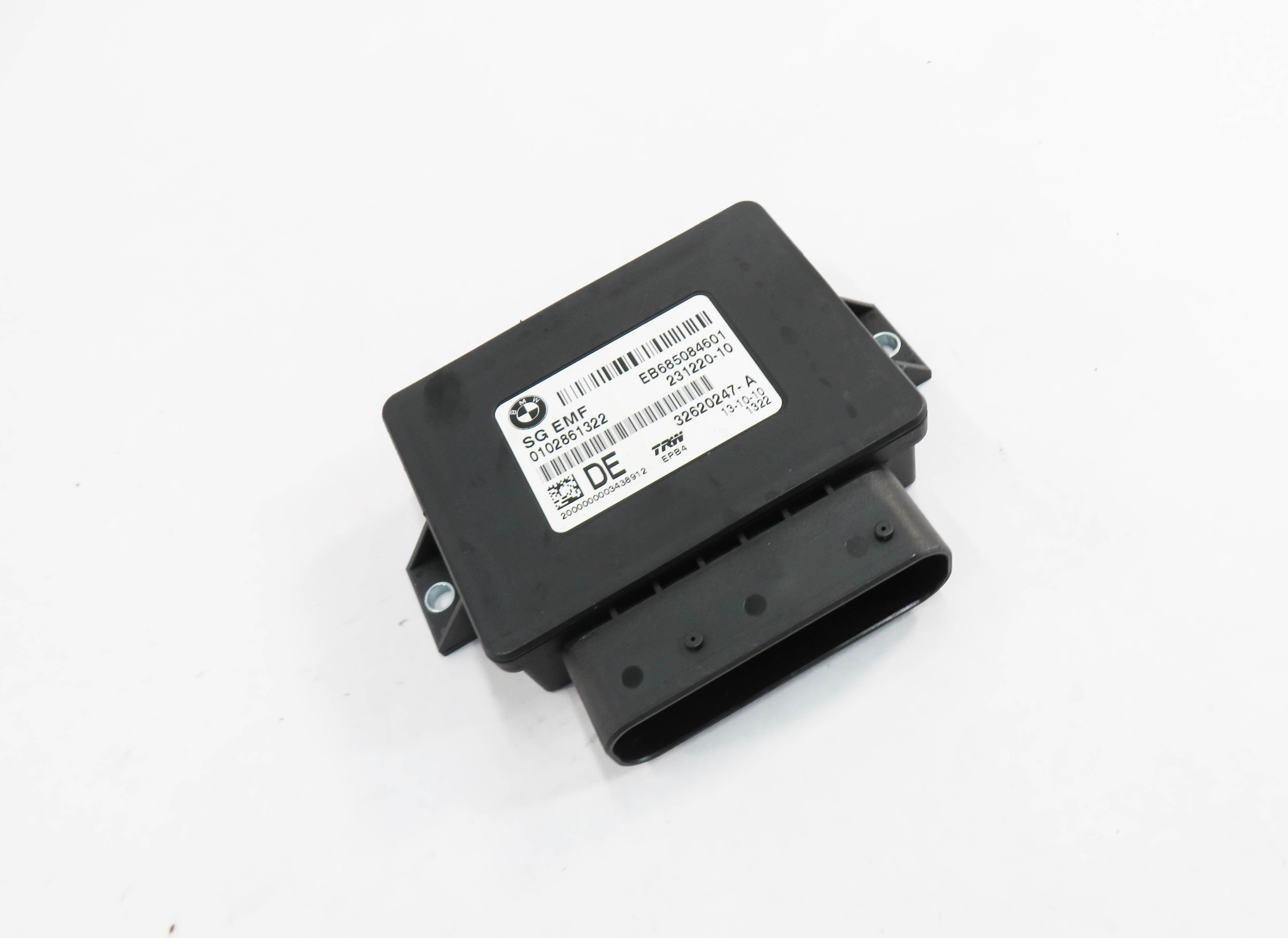 11-19 BMW 528i 535i 550i 640i 650i M5 M6 X3 X4 - PARKING BRAKE CONTROL MODULE — exact item pictured