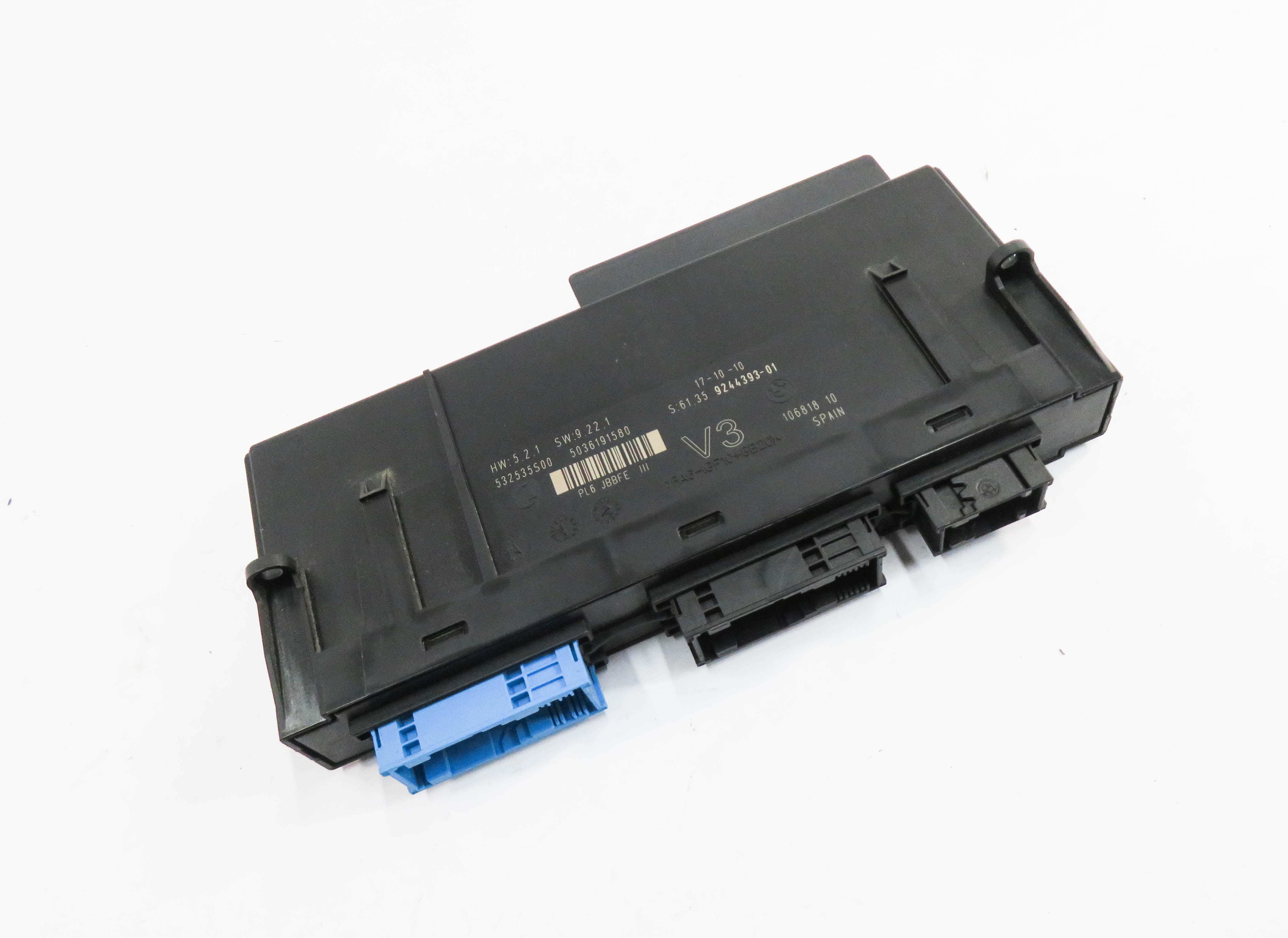 2010-2011 BMW 528i 535i 550i 535iGT 550iGT (F07 F10) MAIN BODY CONTROL MODULE — exact item pictured