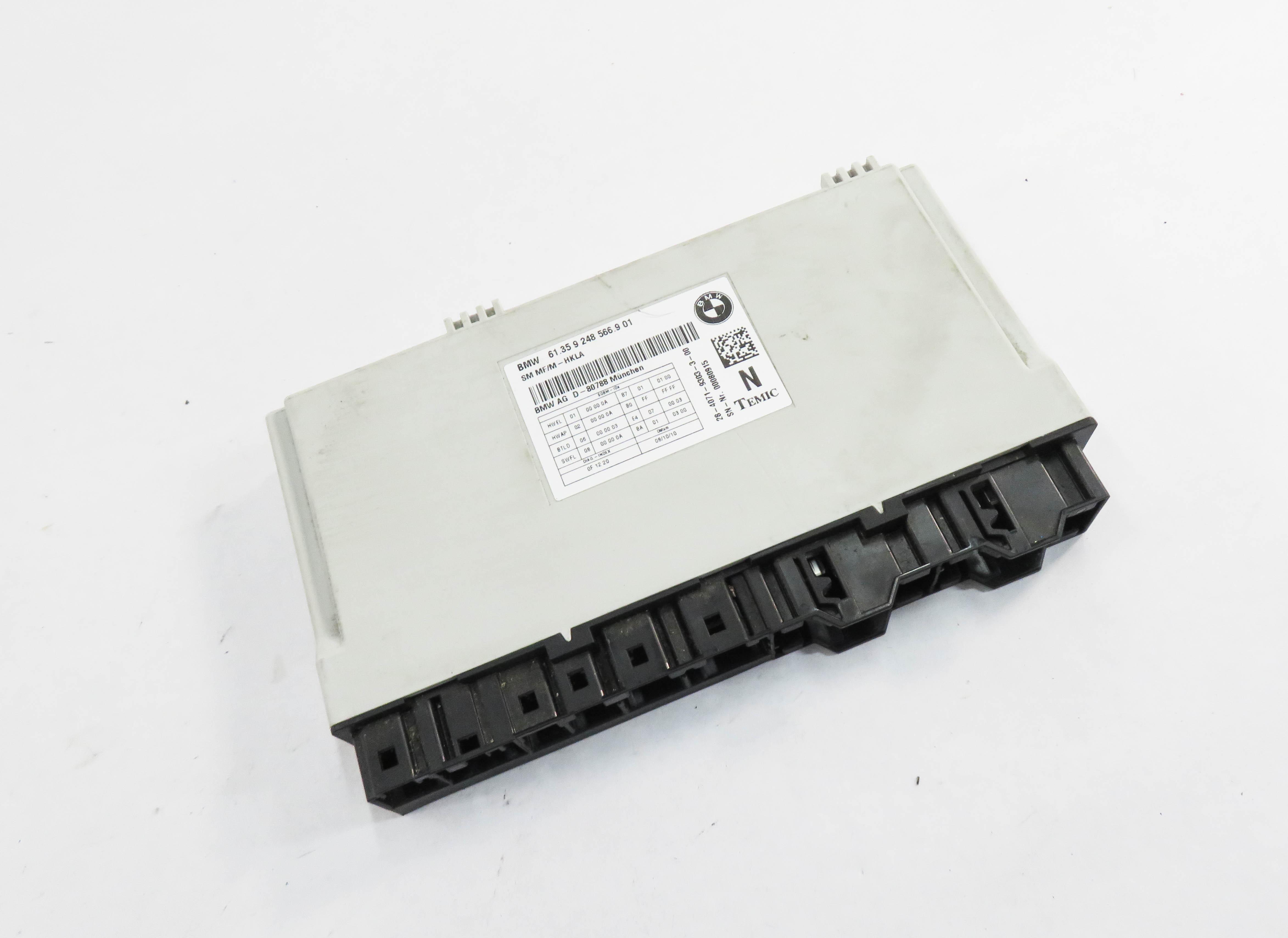 2010-2017 BMW 528i 535i 550i 650i 740i 750i (F01 F10) COMFORT MEMORY SEAT MODULE — exact item pictured