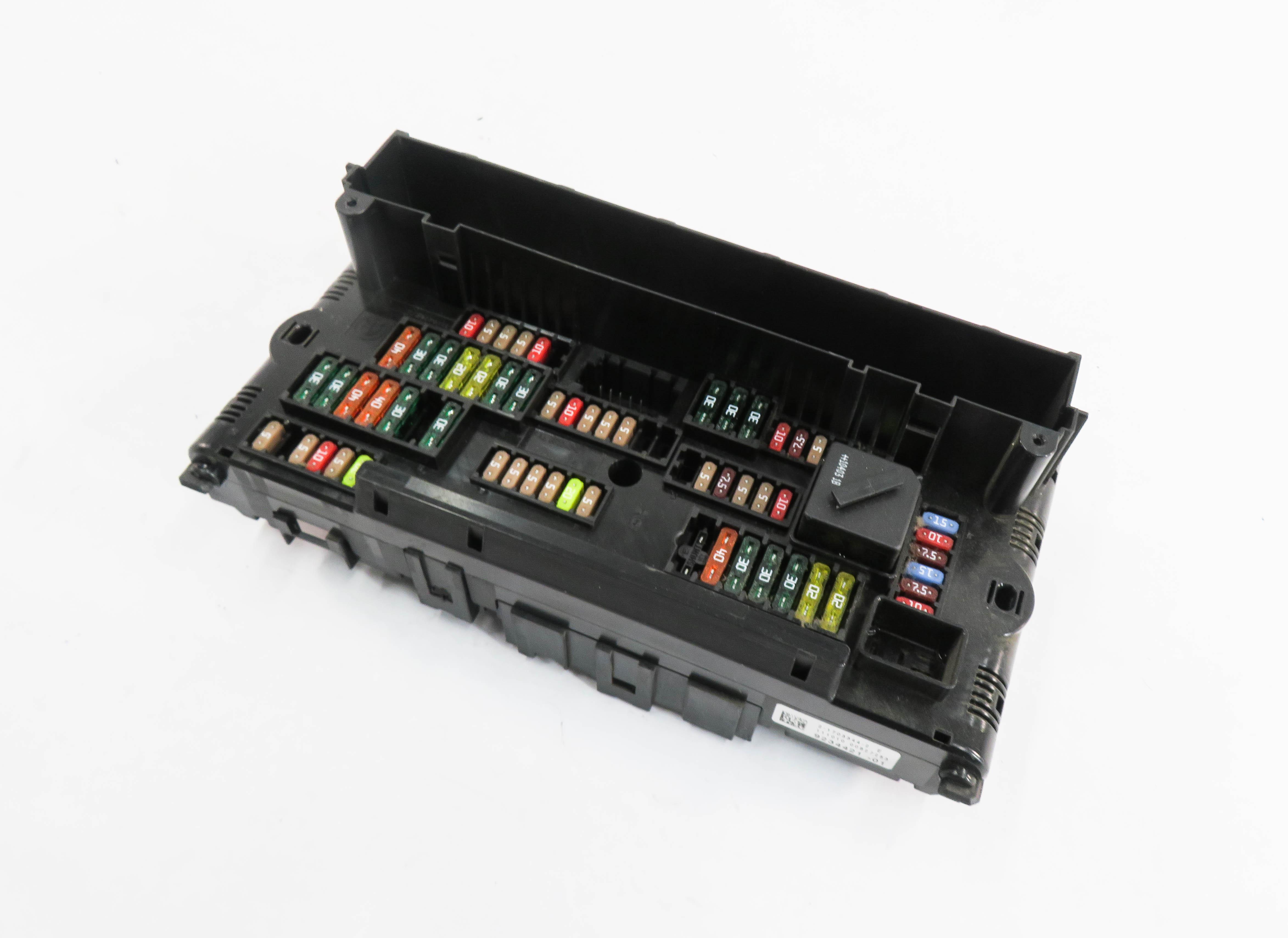 2011 BMW 535i (F10) FRONT POWER DISTRIBUTION FUSE BOX — exact item pictured