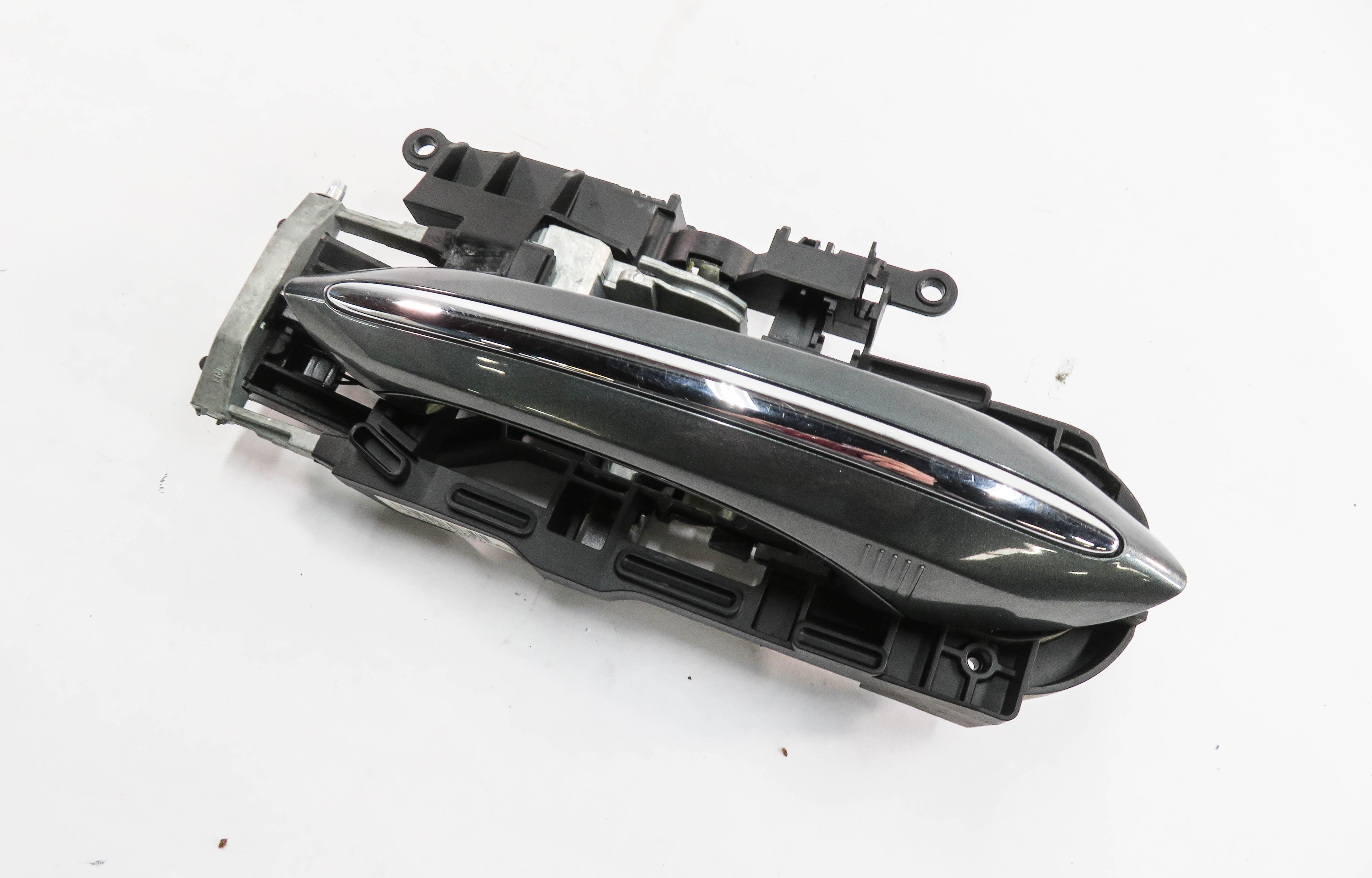 09-18 BMW 528i 535i 550i 740i 750i 760i RIGHT REAR COMFORT DOOR HANDLE (GRAY) — exact item pictured