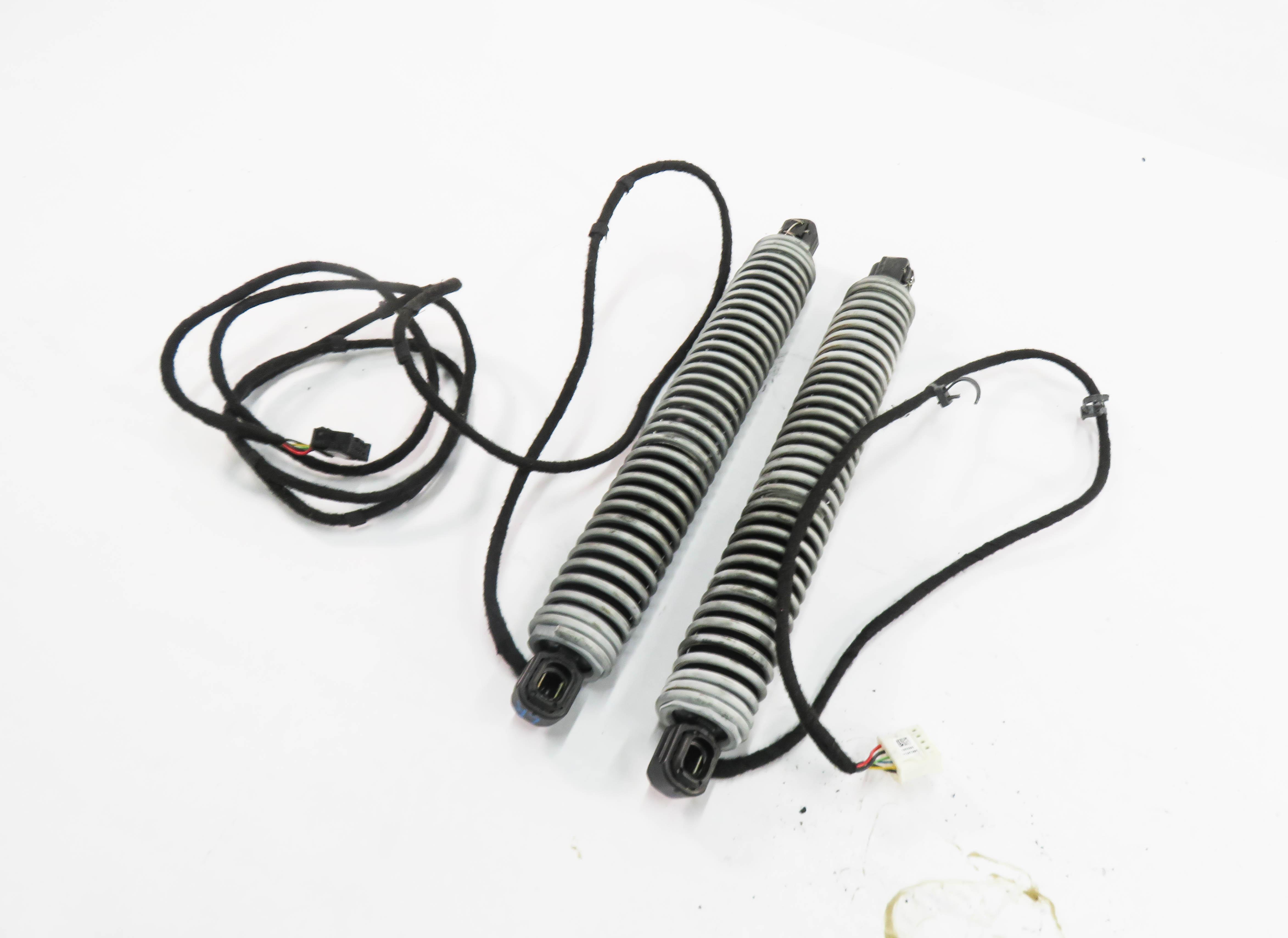 2011 BMW 535i (F10) LEFT & RIGHT REAR TRUNK SHOCK STRUT SET-2 (ELECTRIC) — exact item pictured