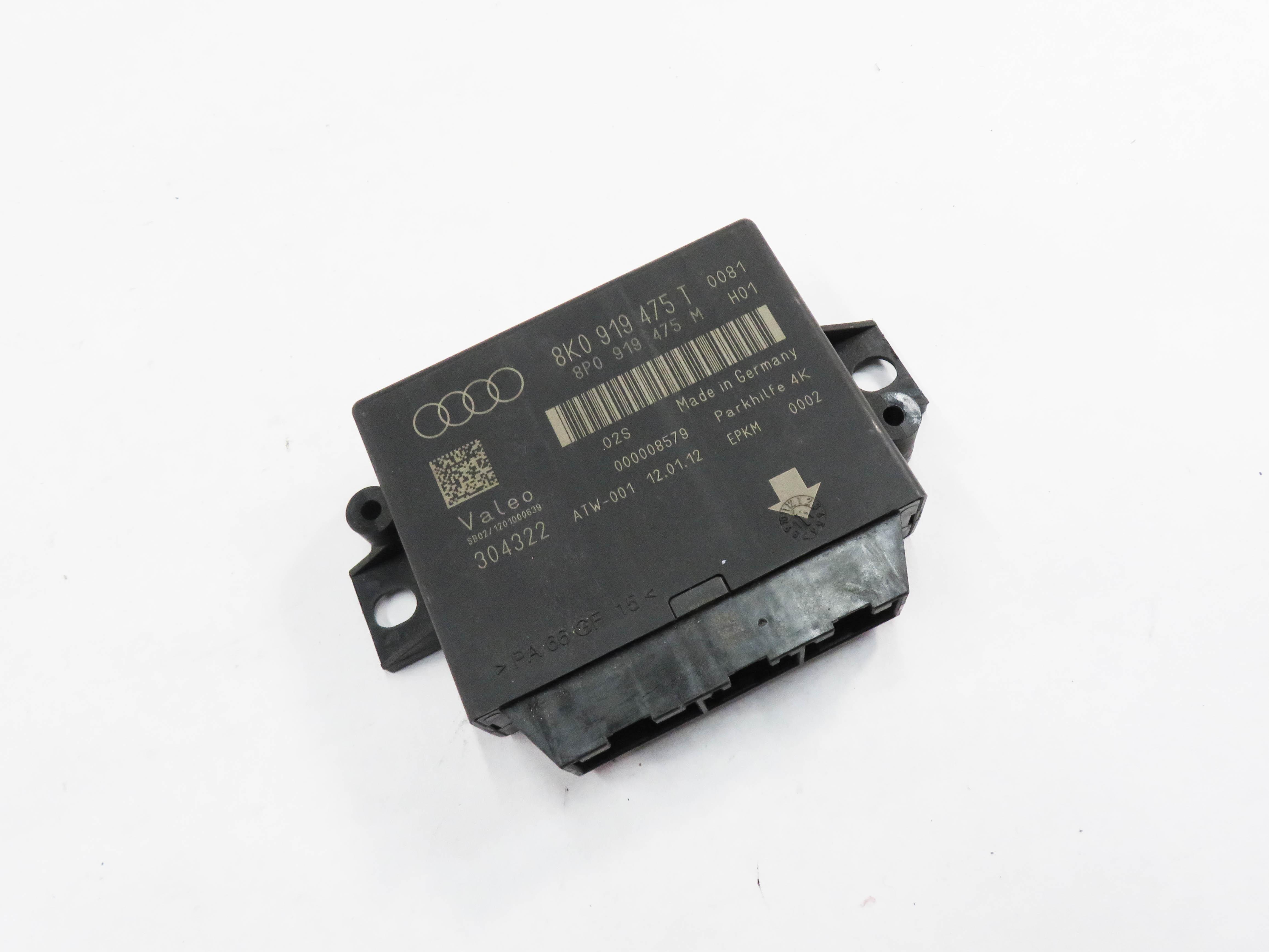 2011-2014 AUDI A4 S4 A5 S5 (B8 8K 8T) PDC PARK PARKING DISTANCE SENSOR MODULE — exact item pictured