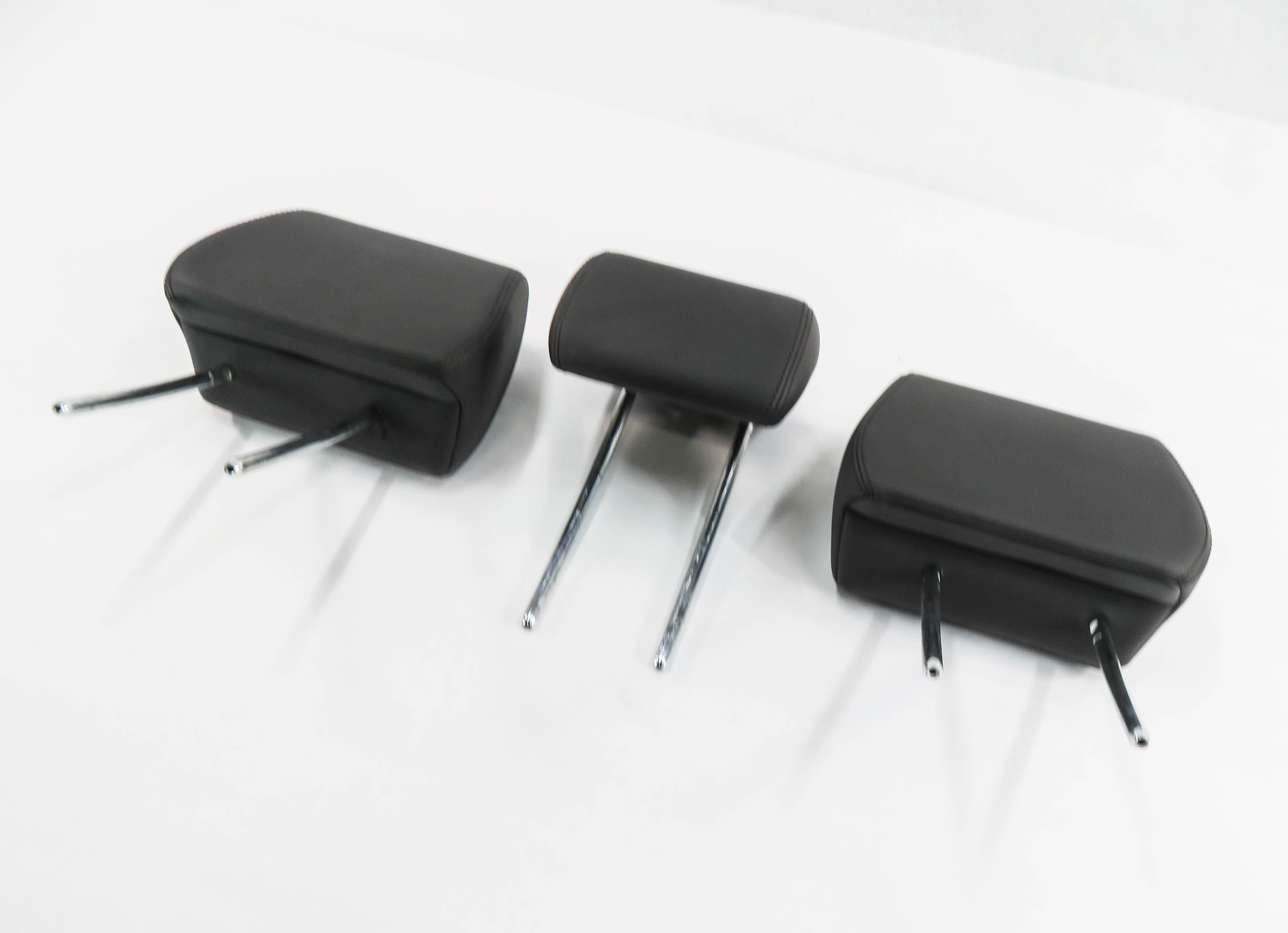 2013 RANGE ROVER EVOQUE (L538) REAR SEAT HEADREST SET-3 (BLACK LEATHER) — exact item pictured