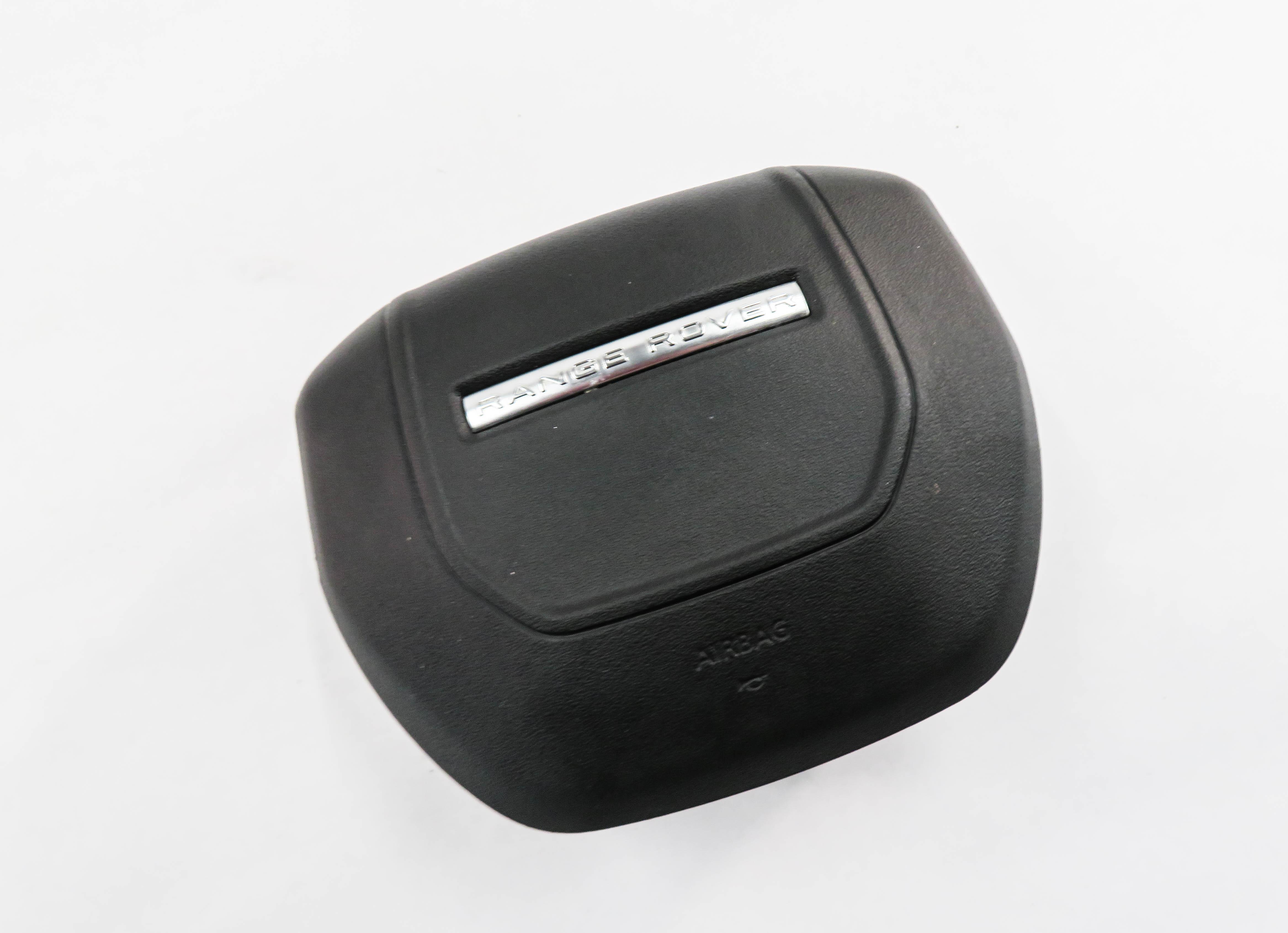 2012-2013 RANGE ROVER EVOQUE (L538) LEFT DRIVER STEERING WHEEL AIRBAG AIR BAG — exact item pictured