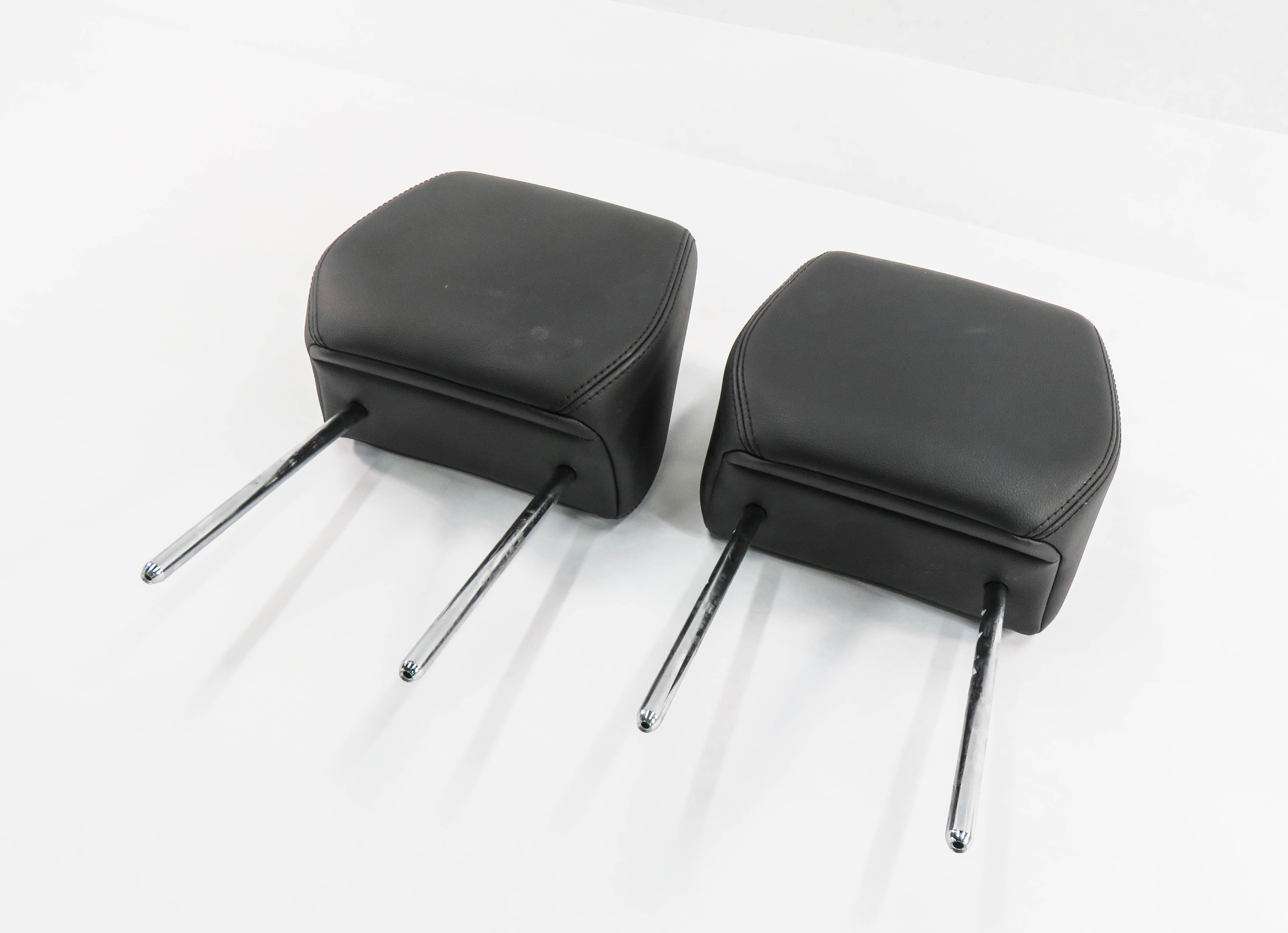 2013 RANGE ROVER EVOQUE (L538) FRONT LEFT & RIGHT HEADREST SET-2 (BLACK LEATHER) — exact item pictured
