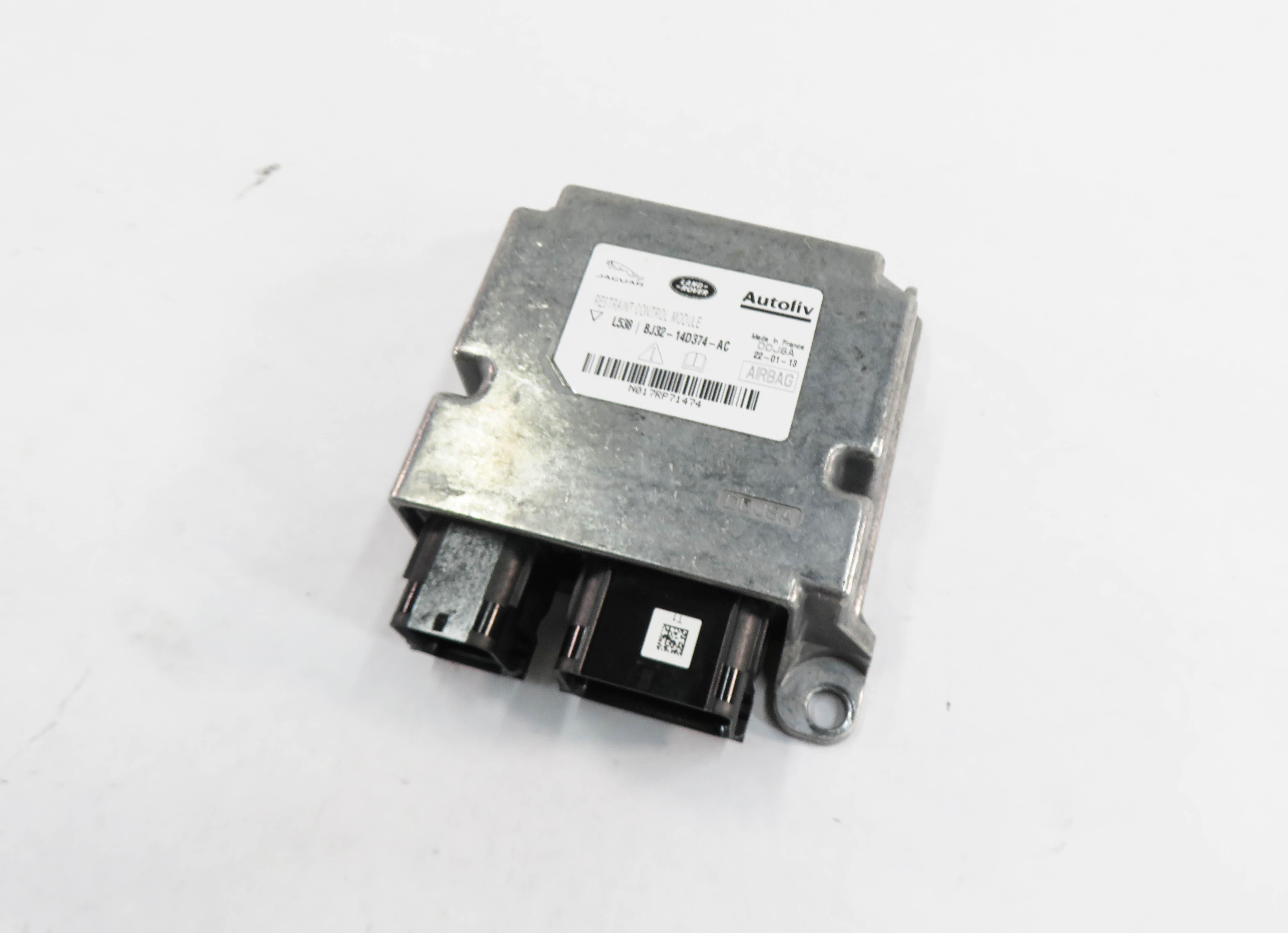 2012-2013 RANGE ROVER EVOQUE (L538) SRS BAG CONTROL MODULE — exact item pictured