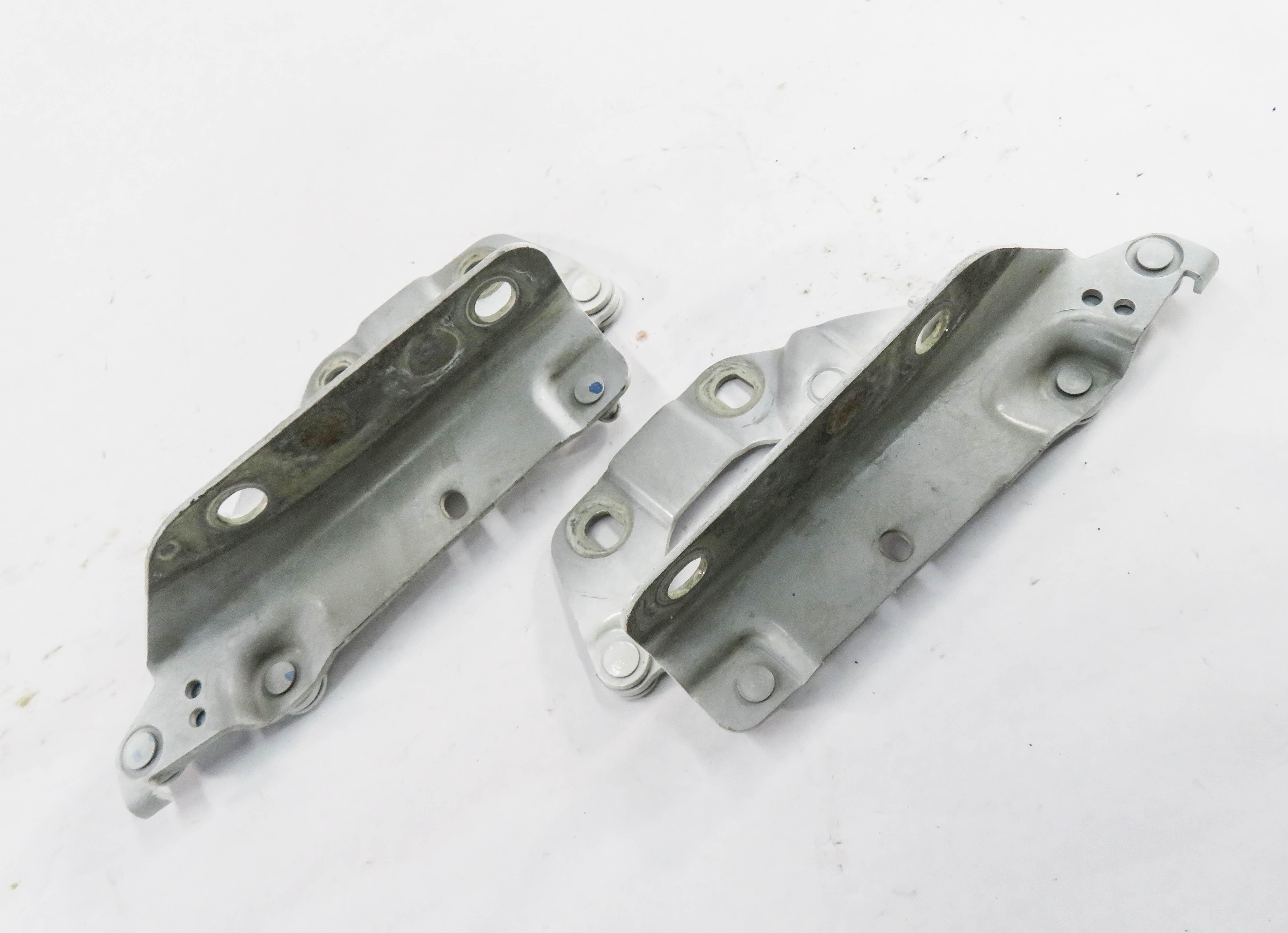 08-19 LAND ROVER LR2 RANGE ROVER EVOQUE (L538) FRONT HOOD HING SET (WHITE 867) — exact item pictured