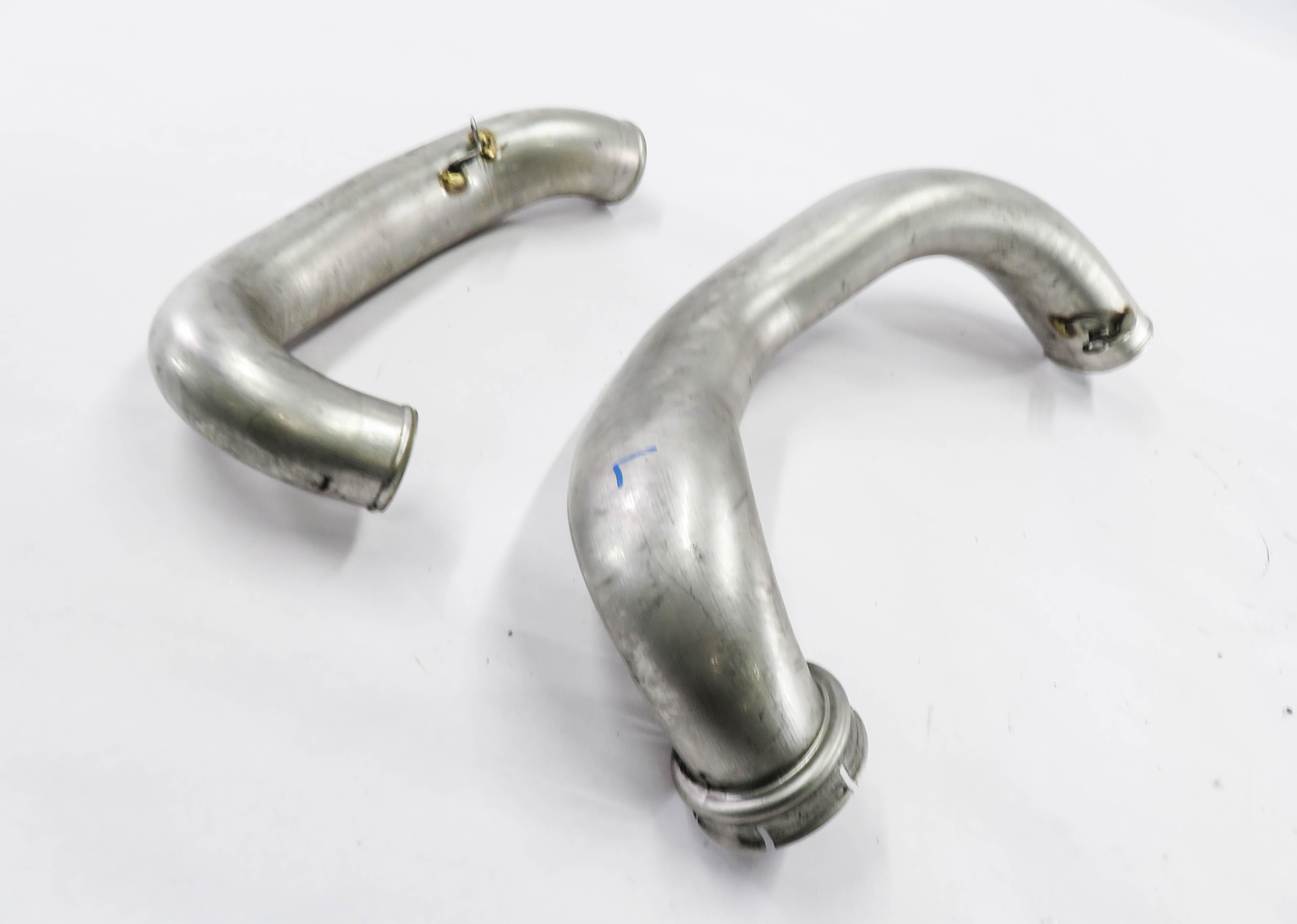 2014 MERCEDES GL550 (X166) 4.6L M278 ENGINE - LEFT AIR INTAKE PIPE SET-2 — exact item pictured