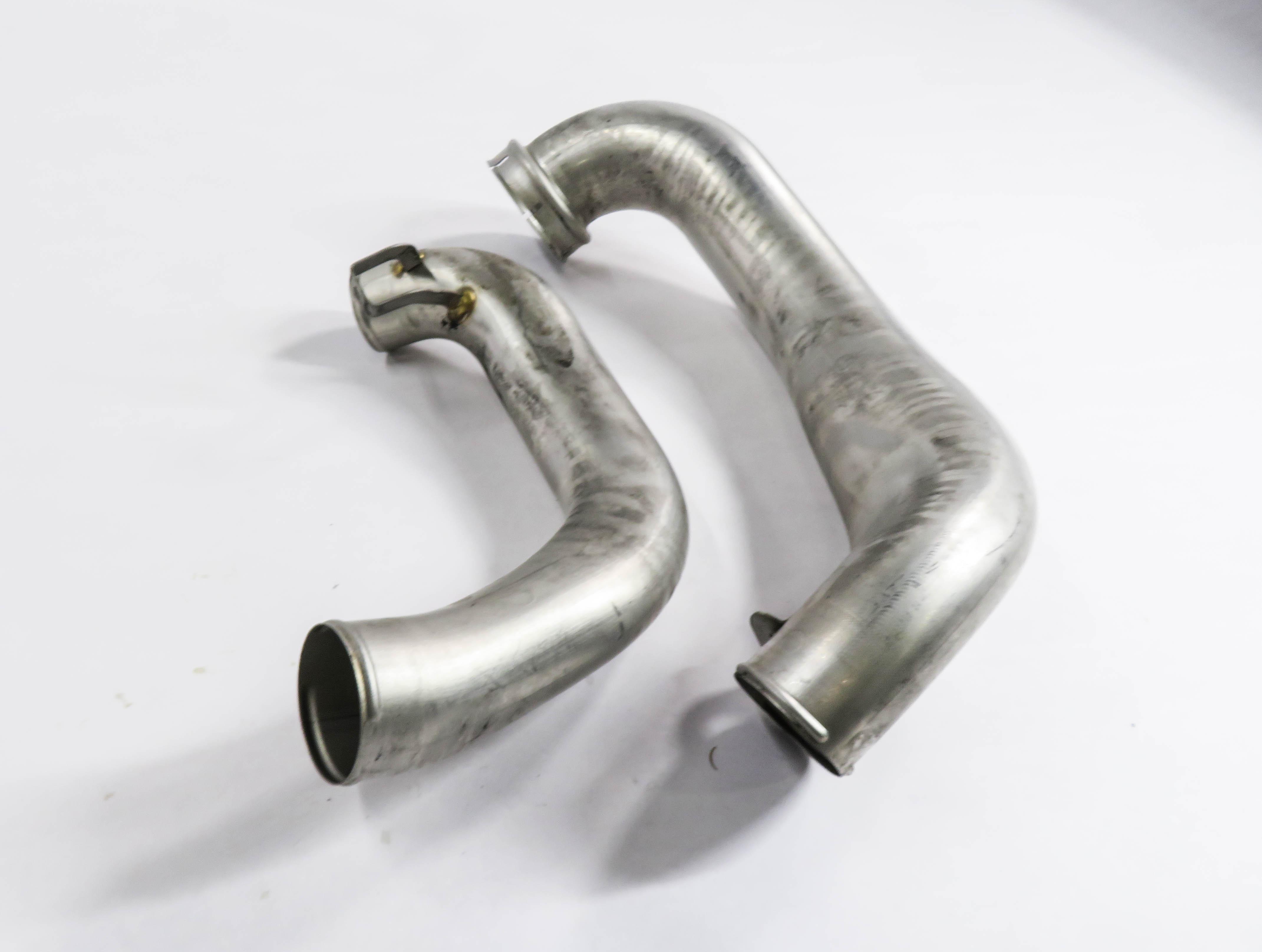 2014 MERCEDES GL550 (X166) 4.6L M278 ENGINE - RIGHT AIR INTAKE PIPE SET-2 — exact item pictured