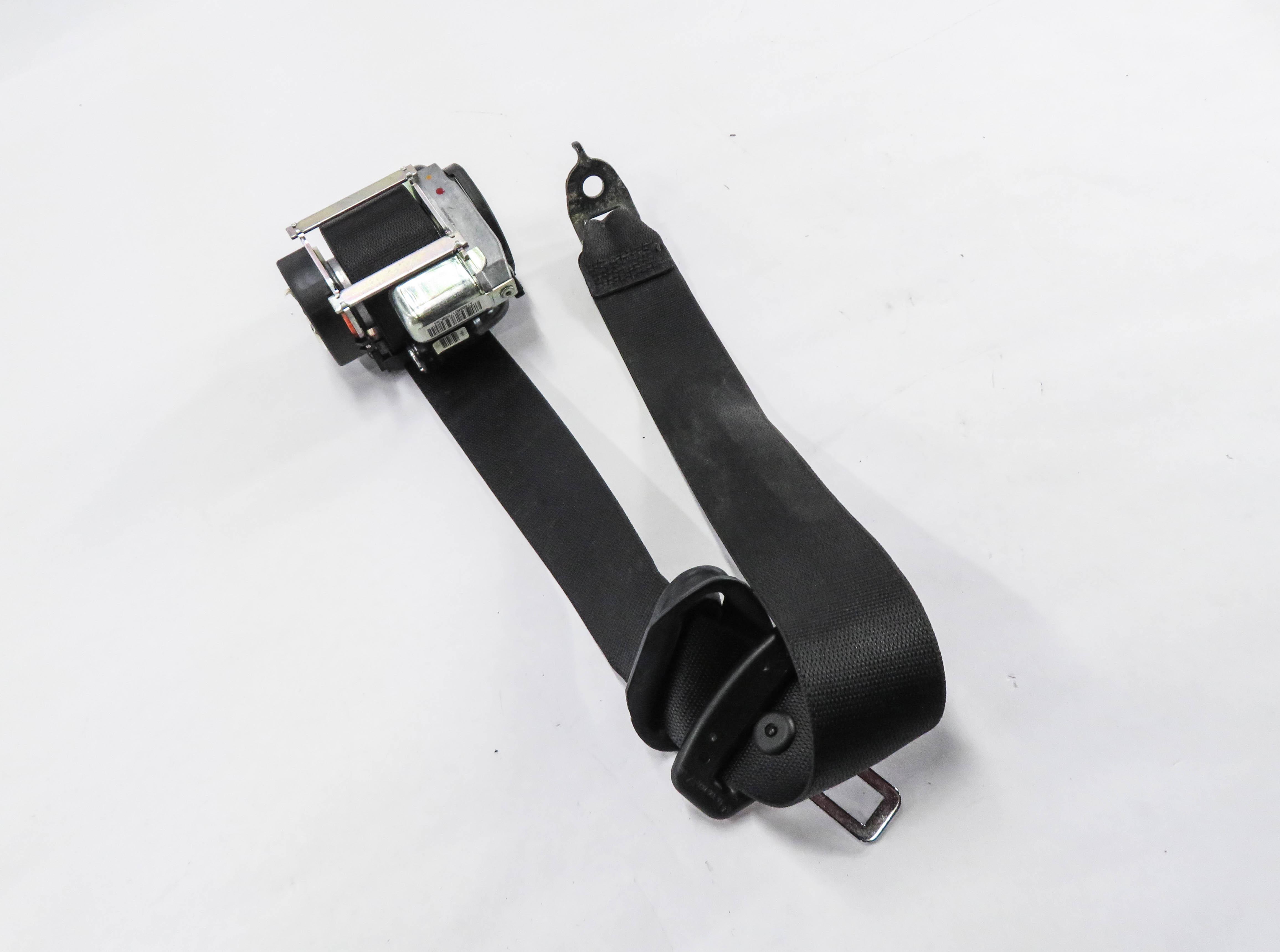 2014 MERCEDES GL550 (X166) LEFT REAR 3rd ROW SEAT SEATBELT RETRACTOR (BLACK) — exact item pictured