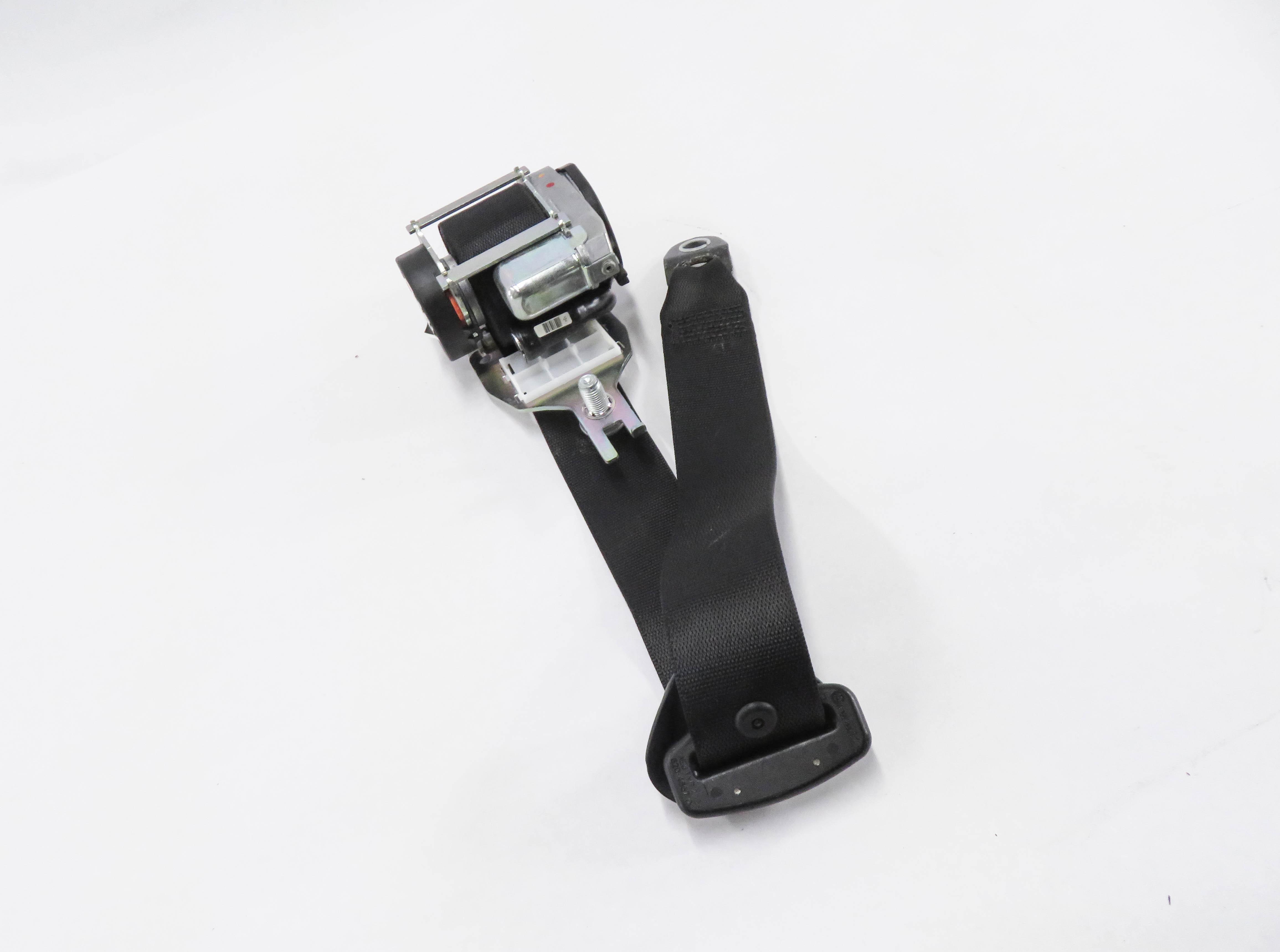 2014 MERCEDES GL550 (X166) LEFT REAR 2nd ROW SEAT SEATBELT RETRACTOR (BLACK) — exact item pictured