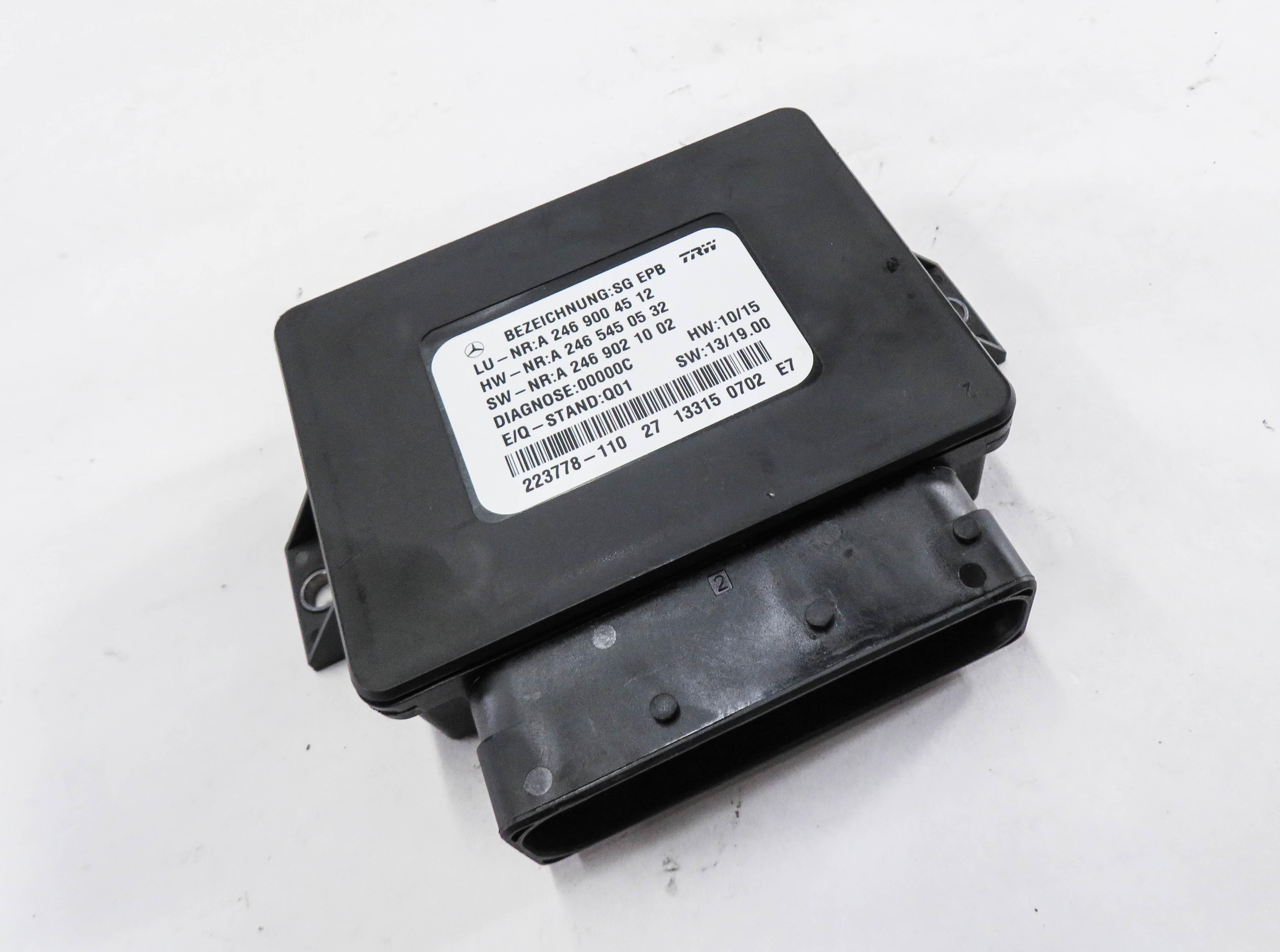 14-19 MERCEDES B250 CLA250 GL350 GL450 GL550 ML350 ML550 - PARKING BRAKE MODULE — exact item pictured