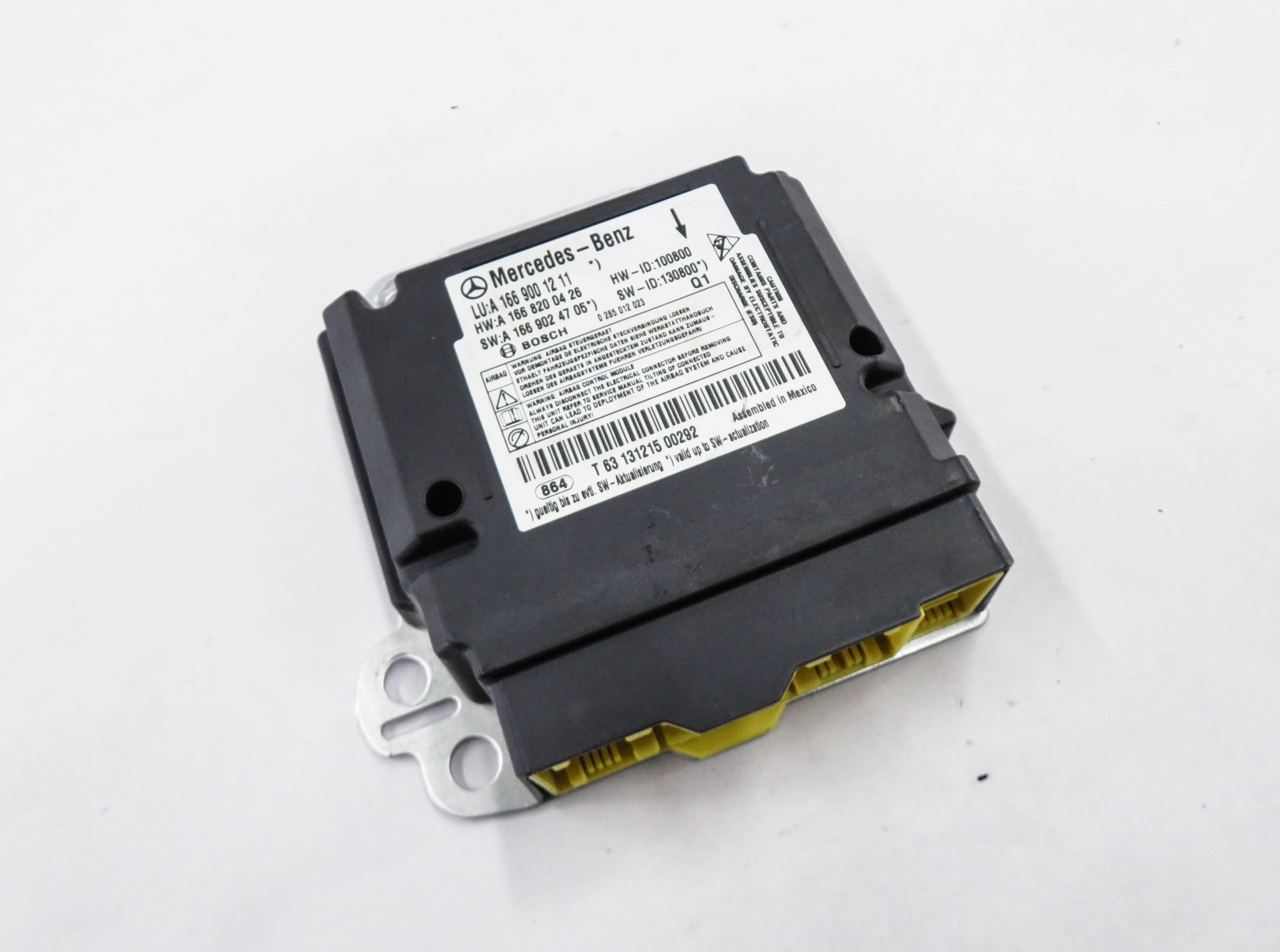 2013-2014 MERCEDES G GL GLS ML CLASS (W166 W463 X166) SRS BAG CRASH MODULE — exact item pictured