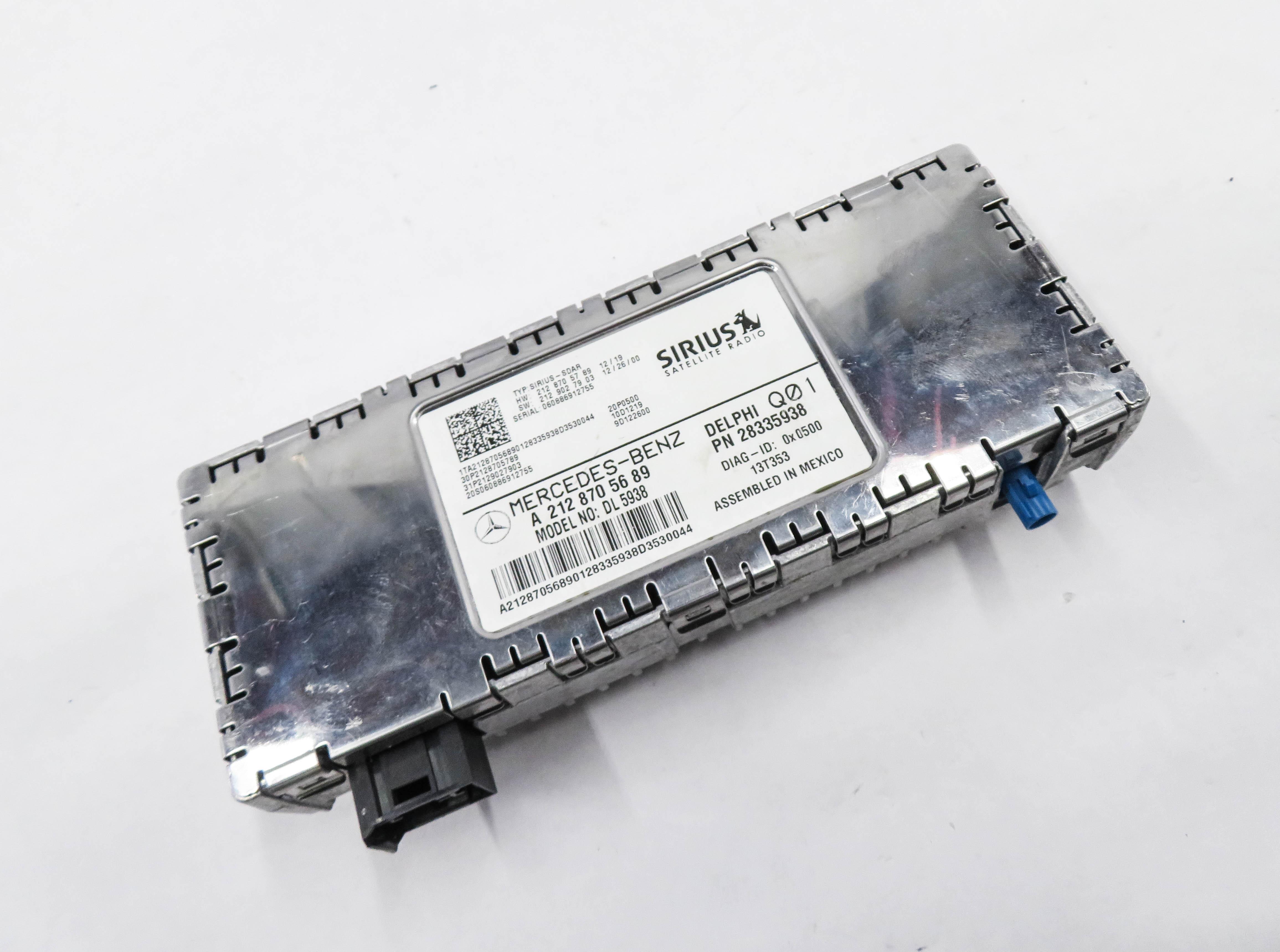 13-16 MERCEDES C300 C350 E300 E350 E550 GL350 GL450 - SIRIUS SATELLITE MODULE — exact item pictured