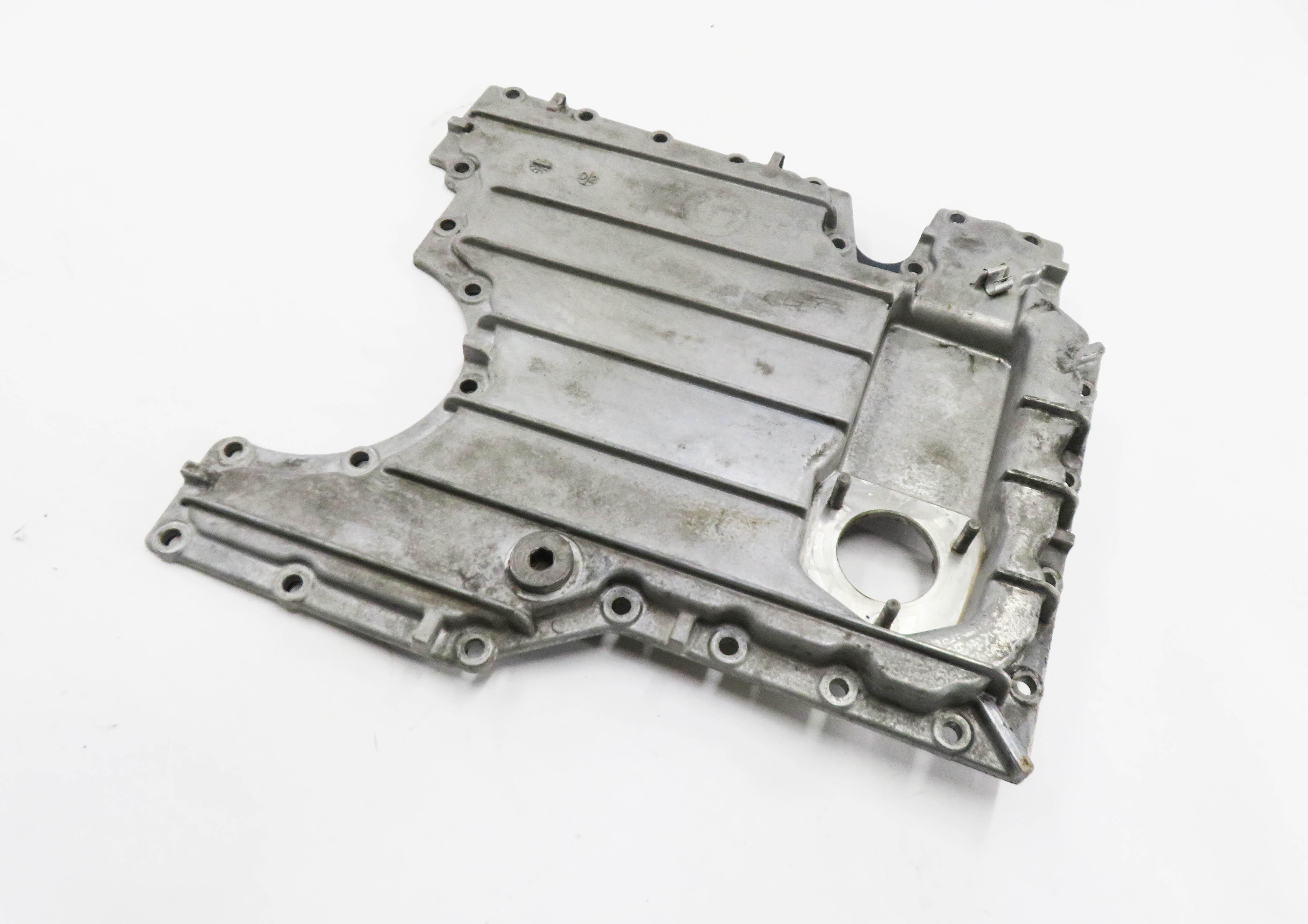 2007-2010 BMW X5 (E70) 4.8L N62 V8 ENGINE - LOWER MOTOR OIL FLUID PAN SUMP LID — exact item pictured