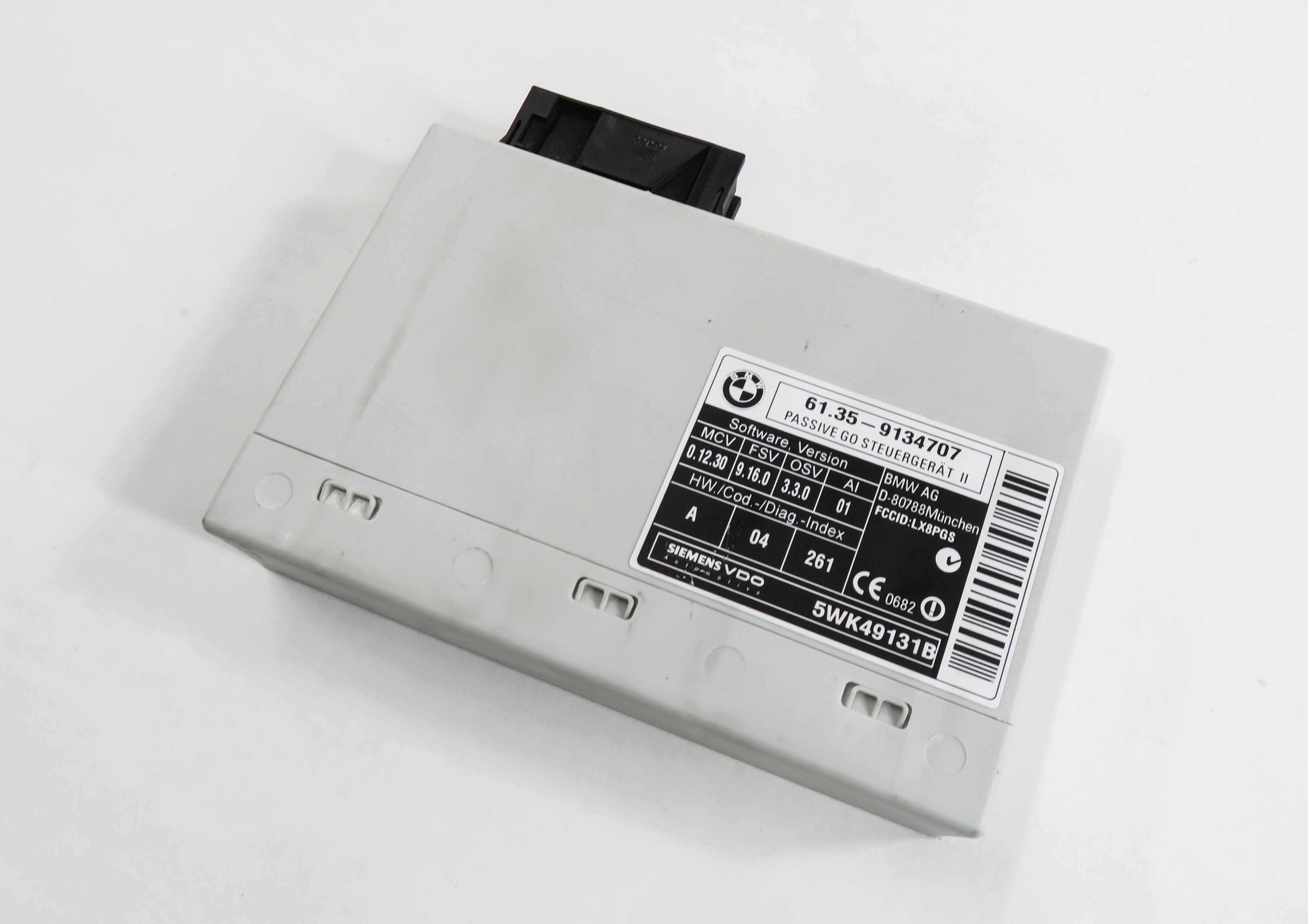 2007-2014 BMW 528i 535i 550i X5 X5M X6M (E60 E70 E71) KEYLESS PASSIVE GO MODULE — exact item pictured