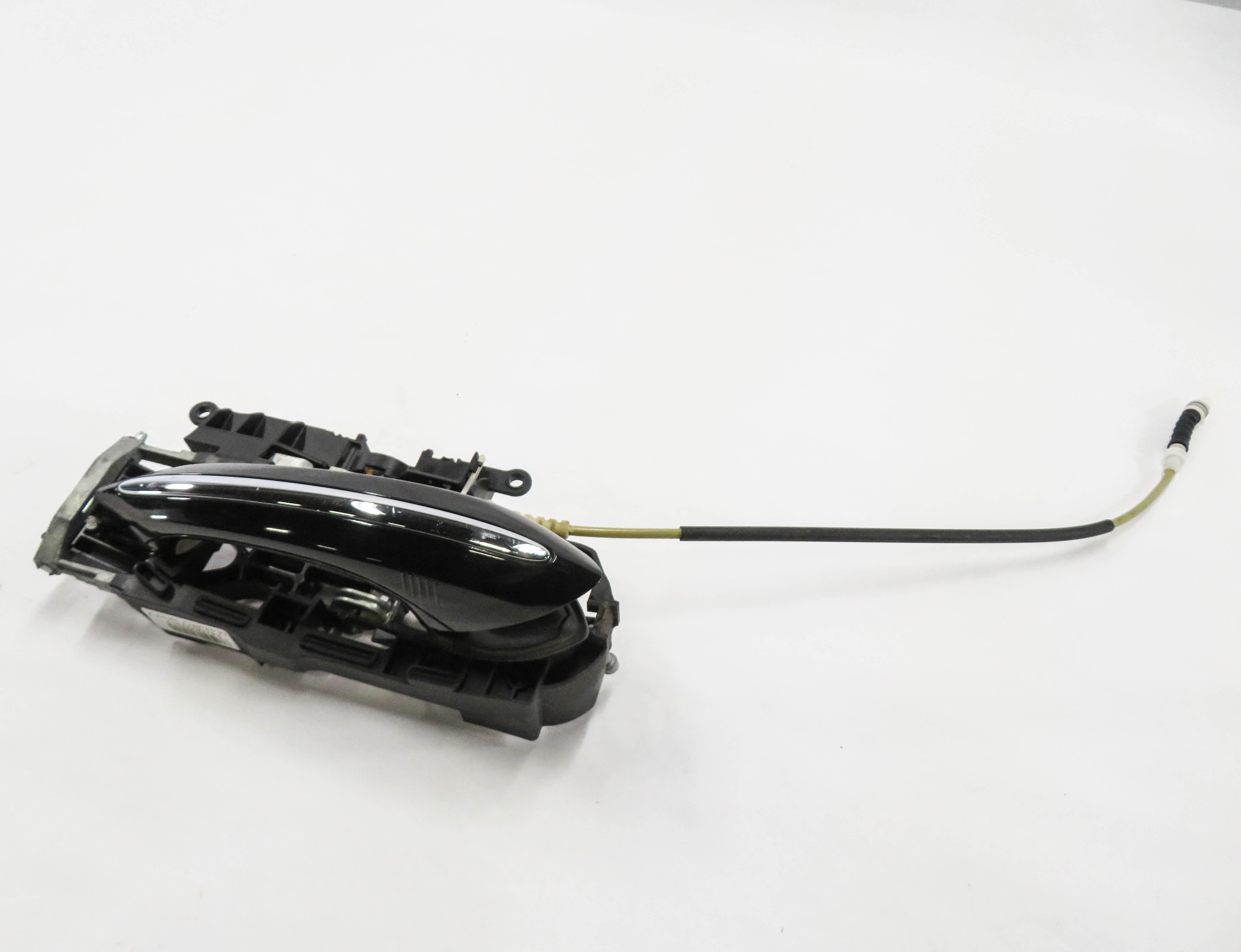 09-18 BMW 528i 535i 550i 740i 750i 760i RIGHT REAR COMFORT DOOR HANDLE (BLACK) — exact item pictured