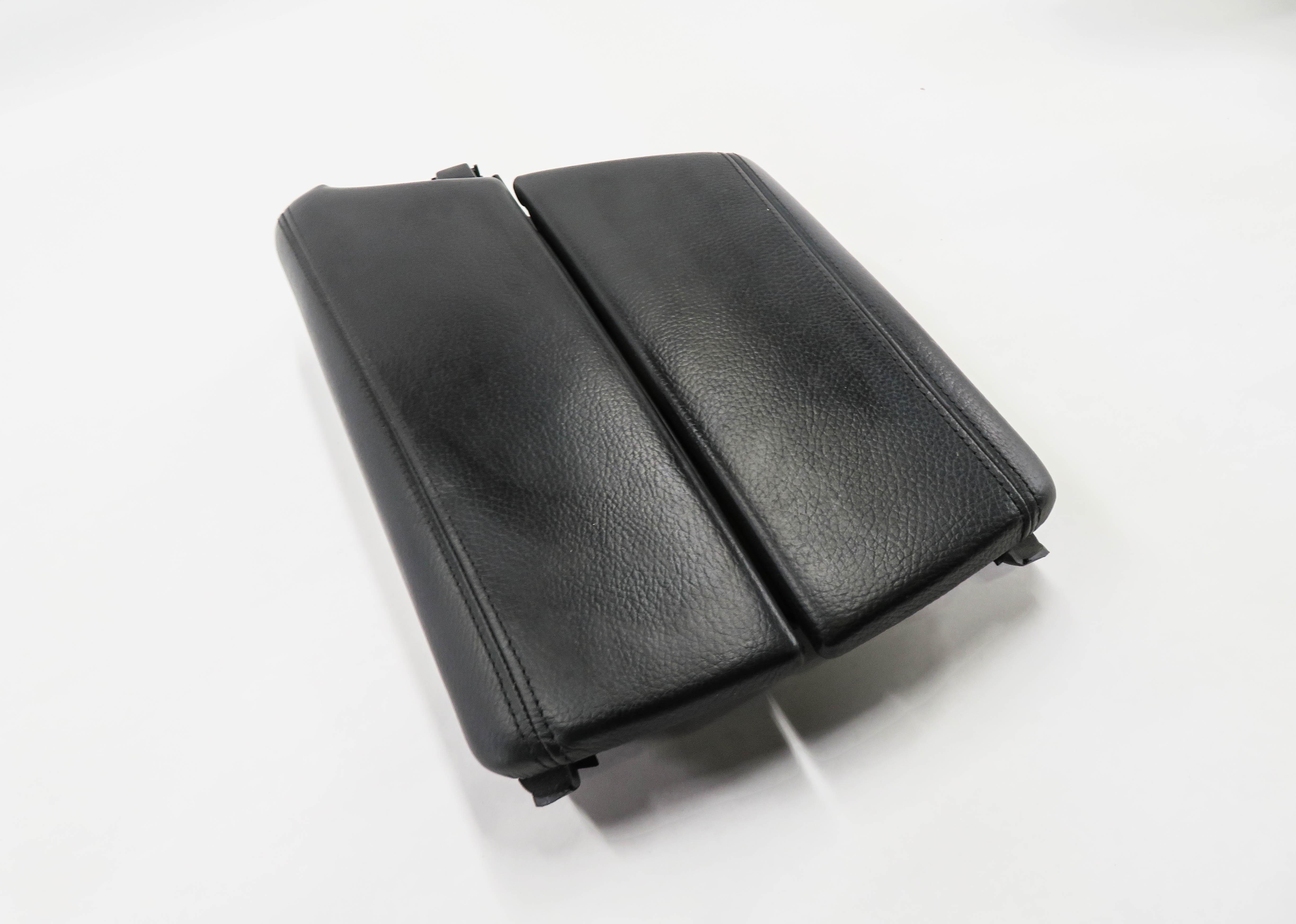 2012-2016 BMW 528i 535i 550i (F10) FRONT CENTER CONSOLE ARMREST LID (BLACK) — exact item pictured