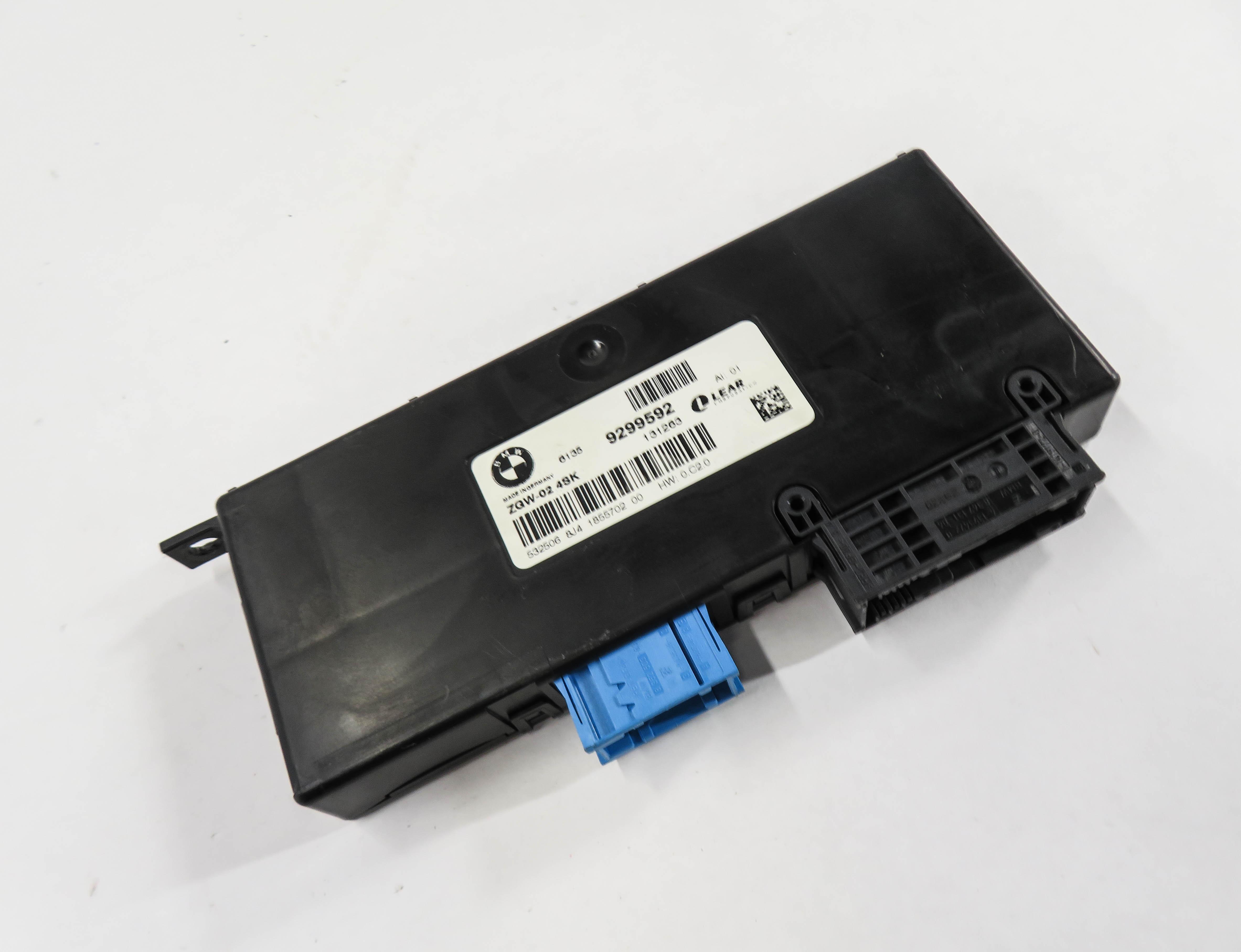 2013 BMW 535i (F10) CENTRAL GATEWAY CONTROL MODULE — exact item pictured