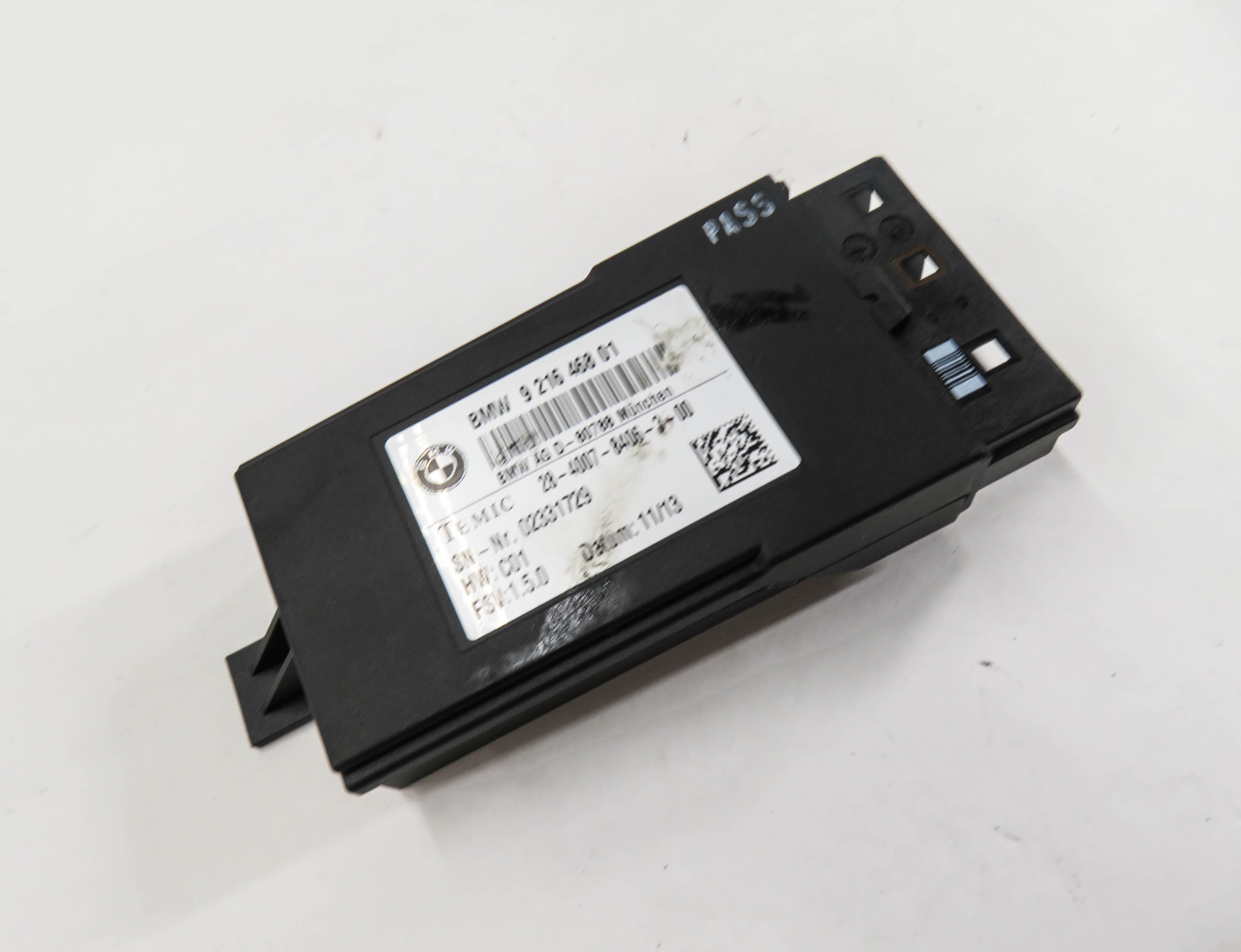 10-19 BMW 328i 330i 335i 530i 535i 550i 740i 750i 760i - REAR HEATED SEAT MODULE — exact item pictured