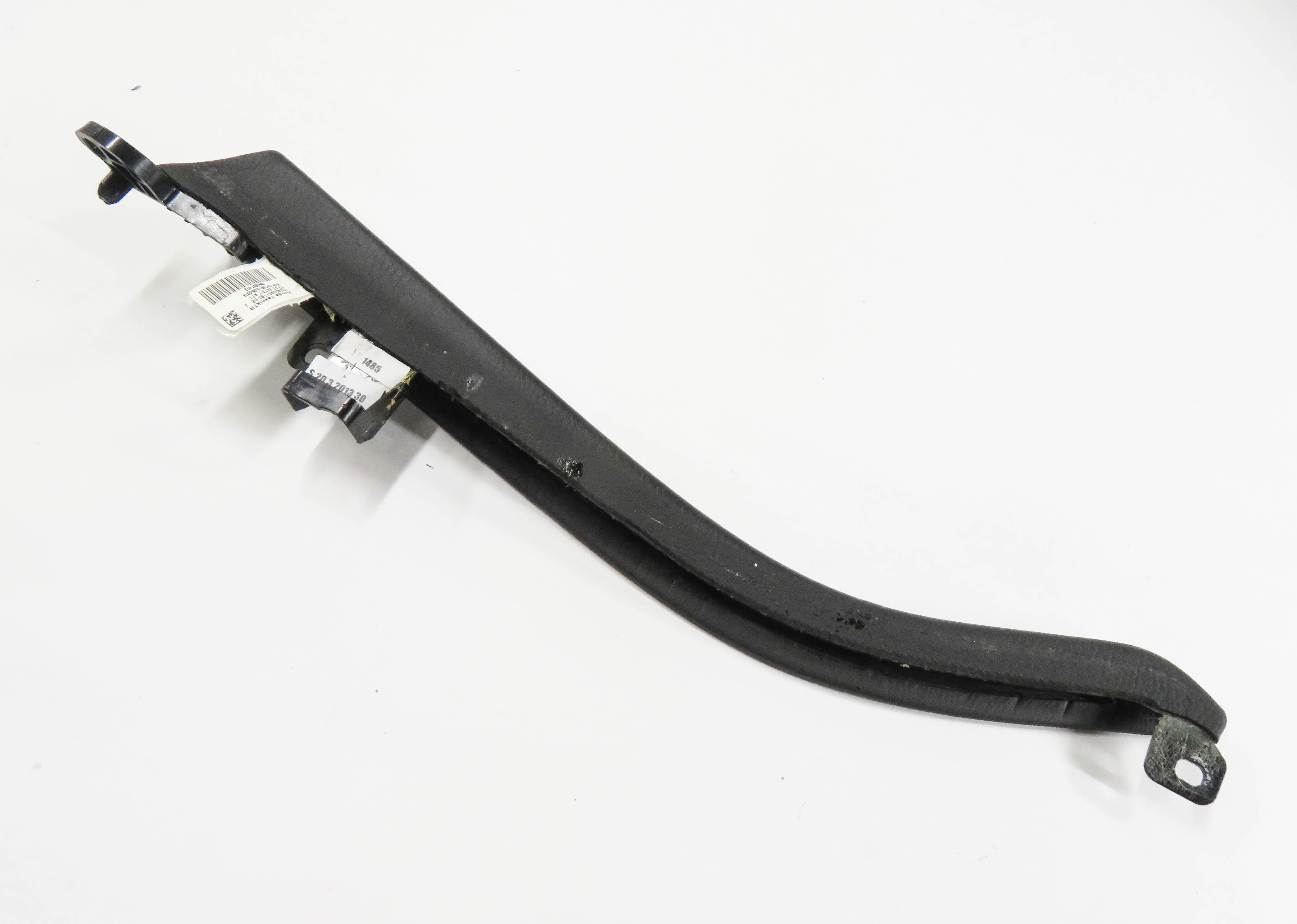 2013 BMW 535i (F10) FRONT CENTER CONSOLE EDGE TRIM CUSHION (BLACK LEATHER) — exact item pictured